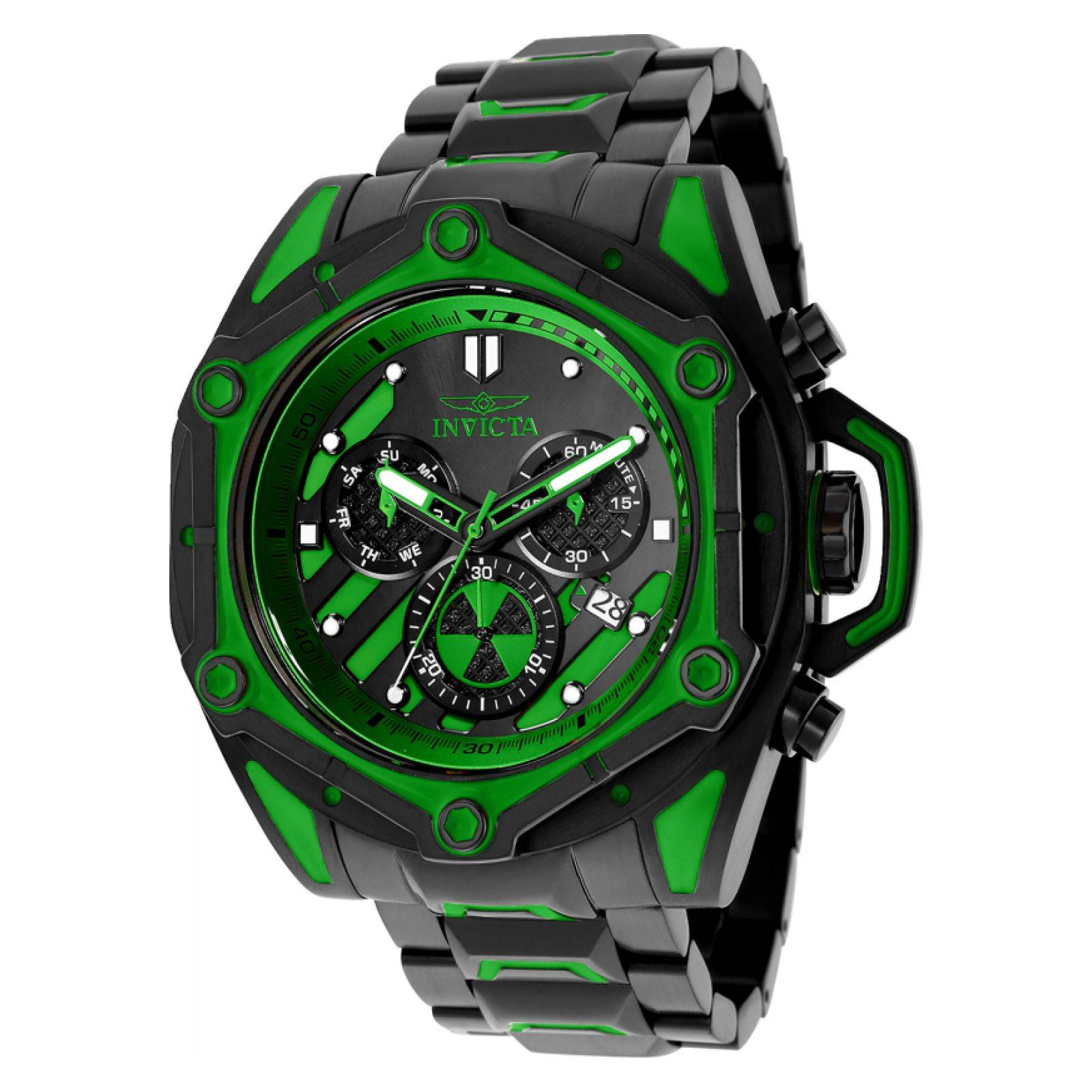 Reloj Invicta 34758 Verde Negro para Hombres