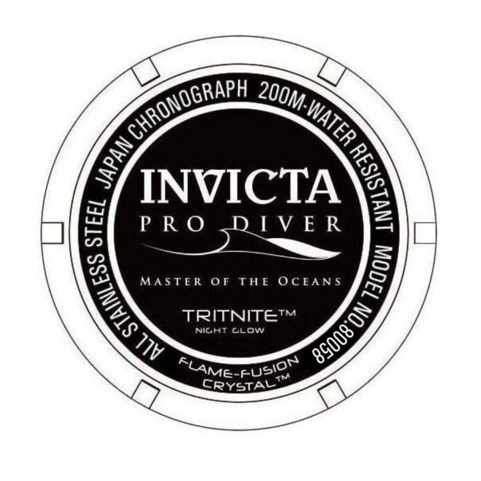 Reloj Invicta 80058 Acero para Hombres