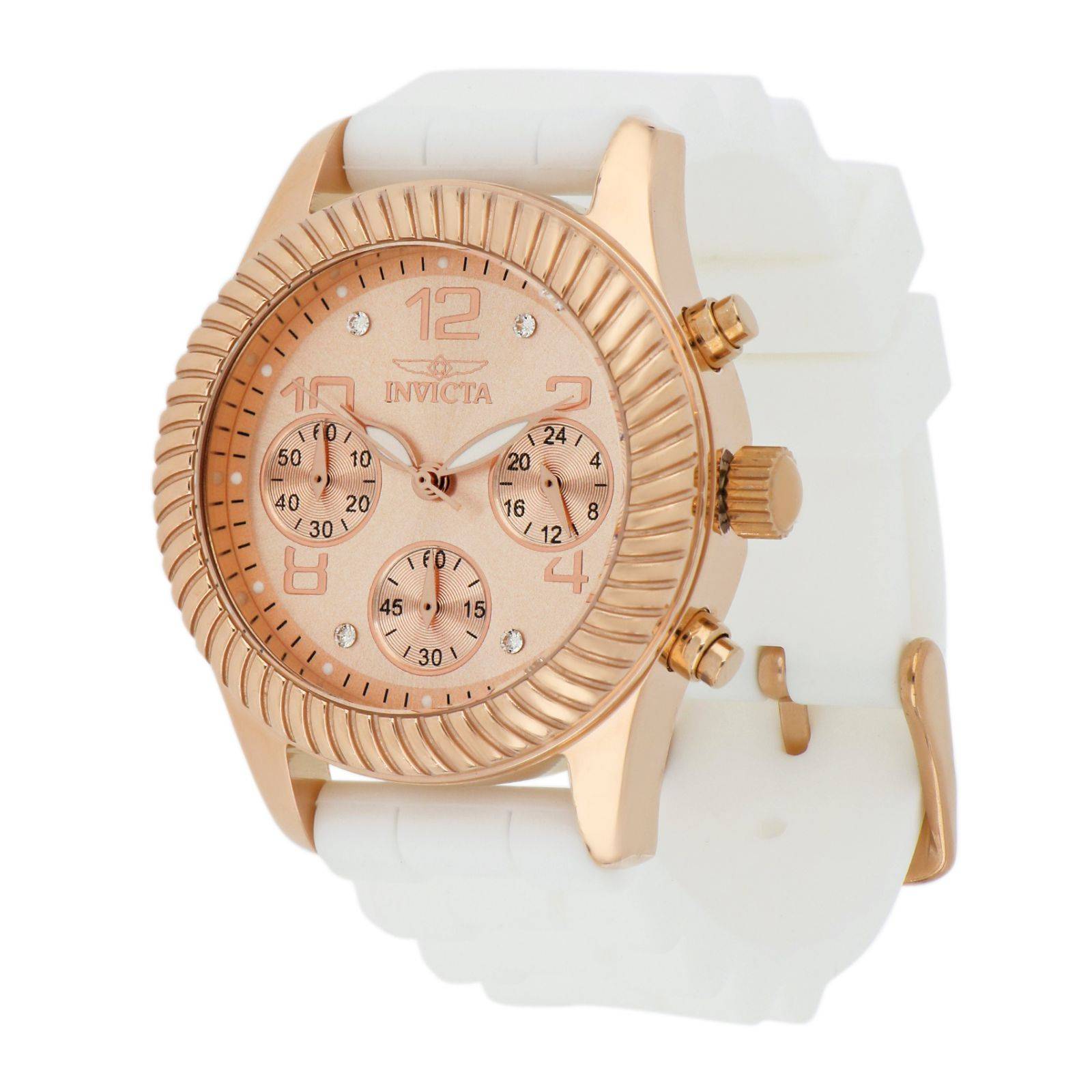 Reloj best sale invicta blanco