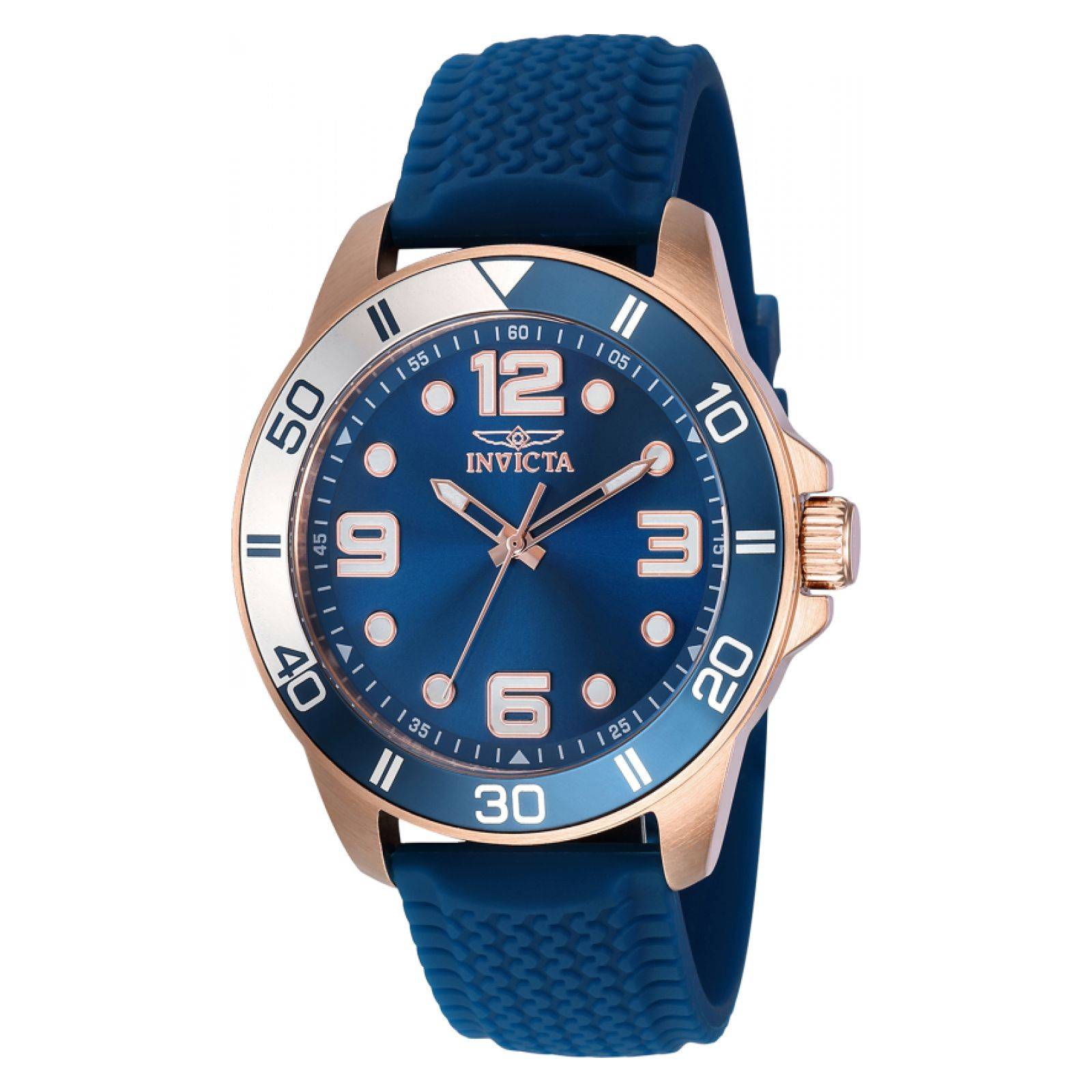 Invicta Reloj Hombre 40143 (52MM, Azul), Azul, Moderno