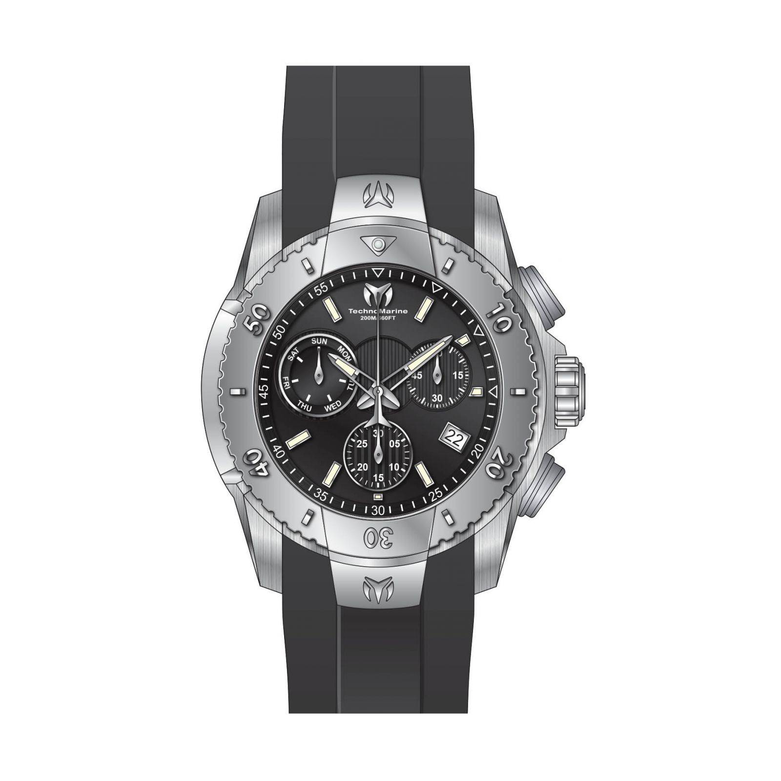 Reloj Technomarine Tm 820012 Negro Hombres