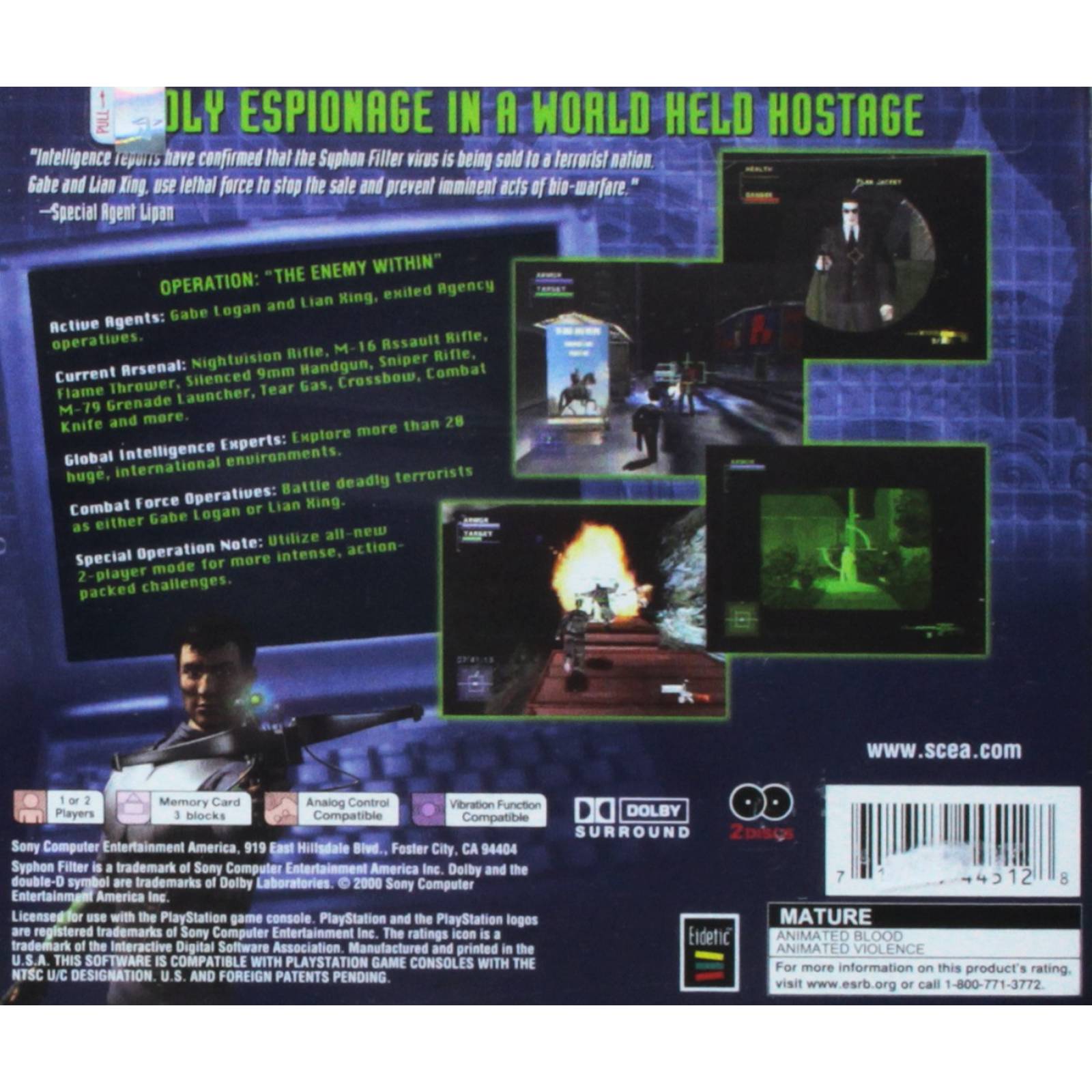 Syphon Filter 2  PlayStation One