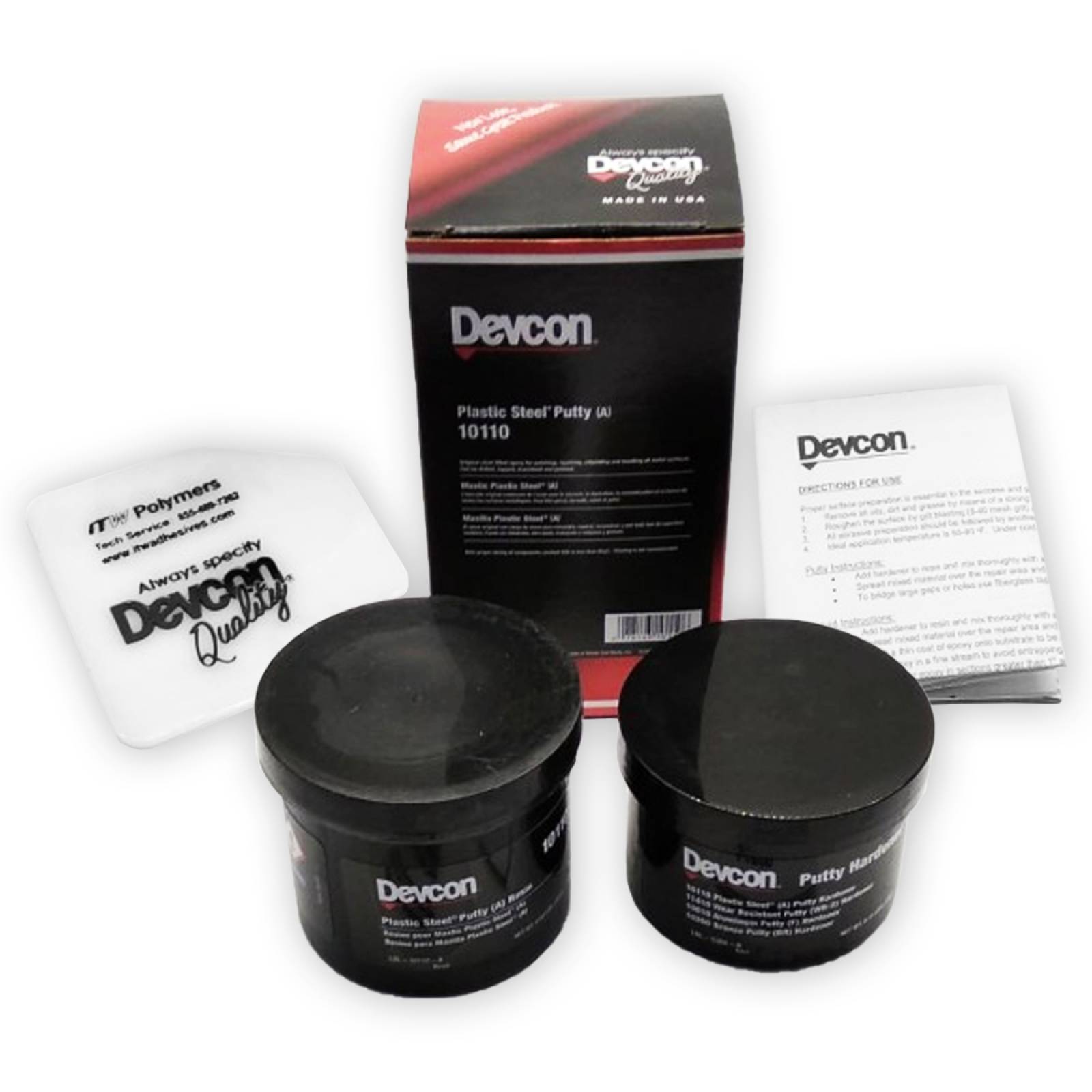 Plastiacero Pasta Bote 454Gr 16Oz Normal Devcon 10110