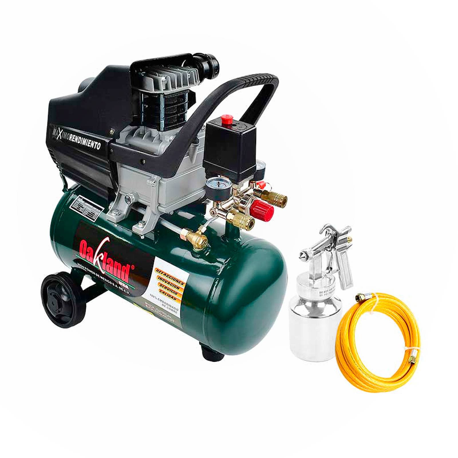 Compresor Moto Lubricado 120 Volt 2850R Oakland Oakkitcom 25