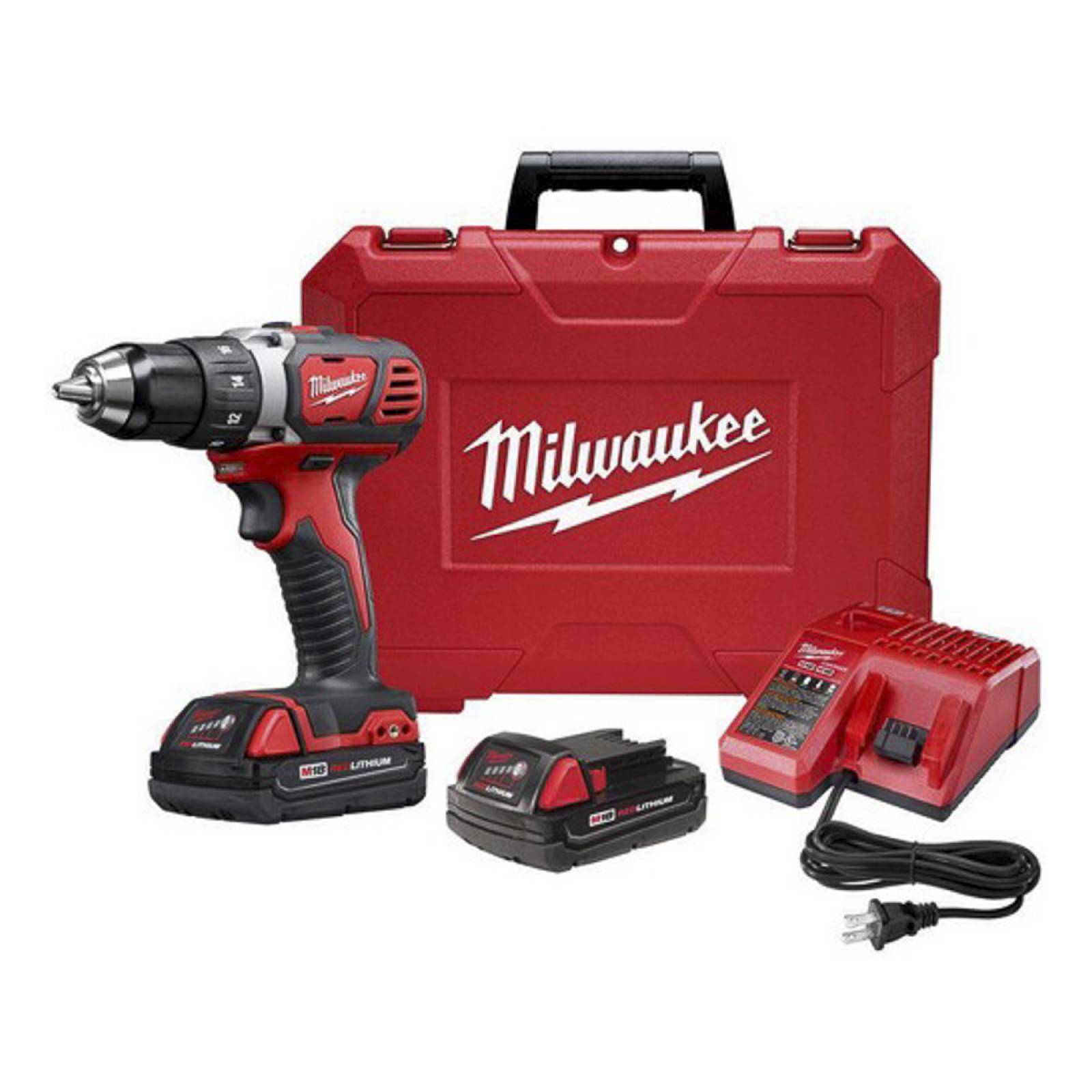 Taladro Atornillador Inal 1 2 18V 450 18 Milwaukee 2606 22Ct