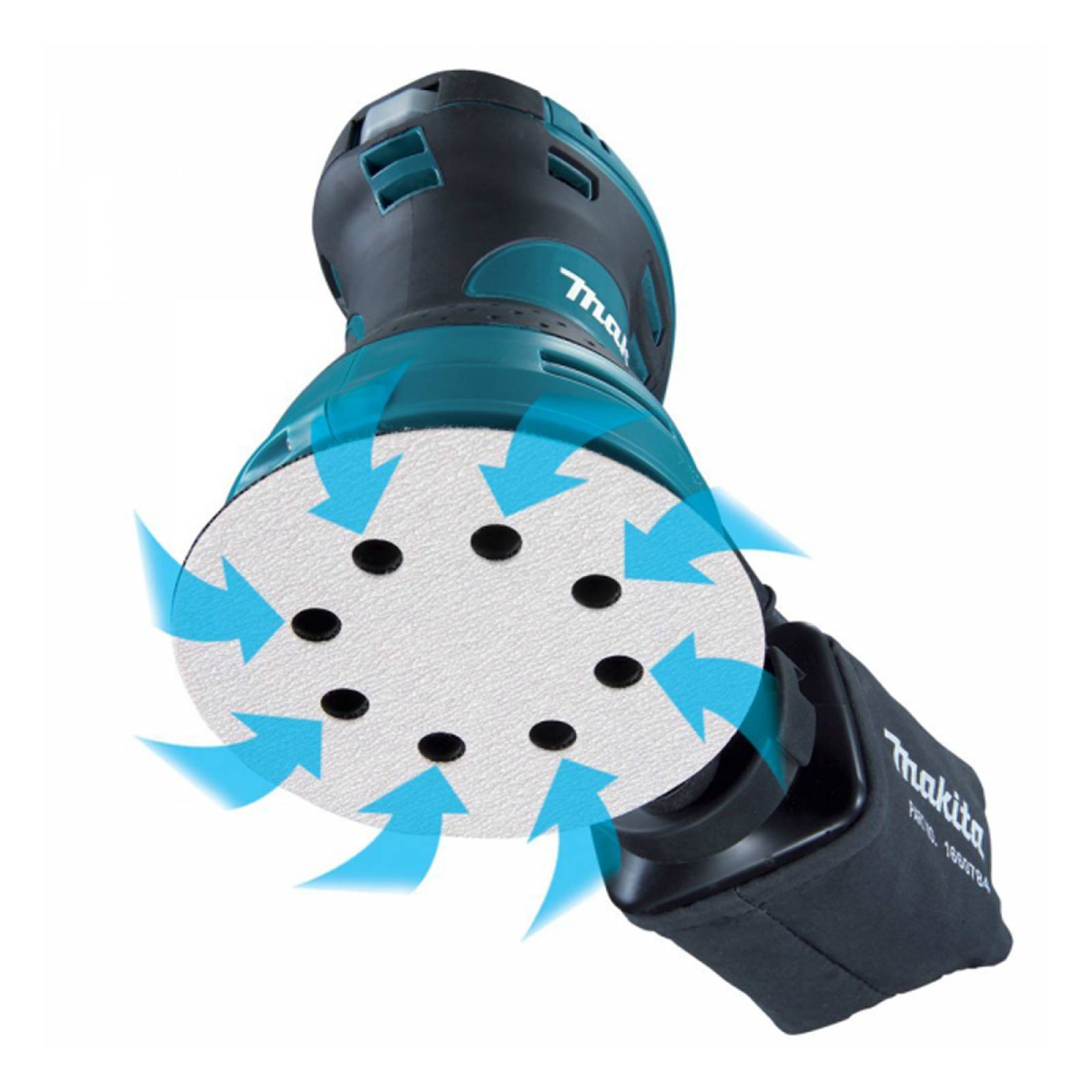 Lijadora Orbital 5 Exentrica 300W Makita Bo5030