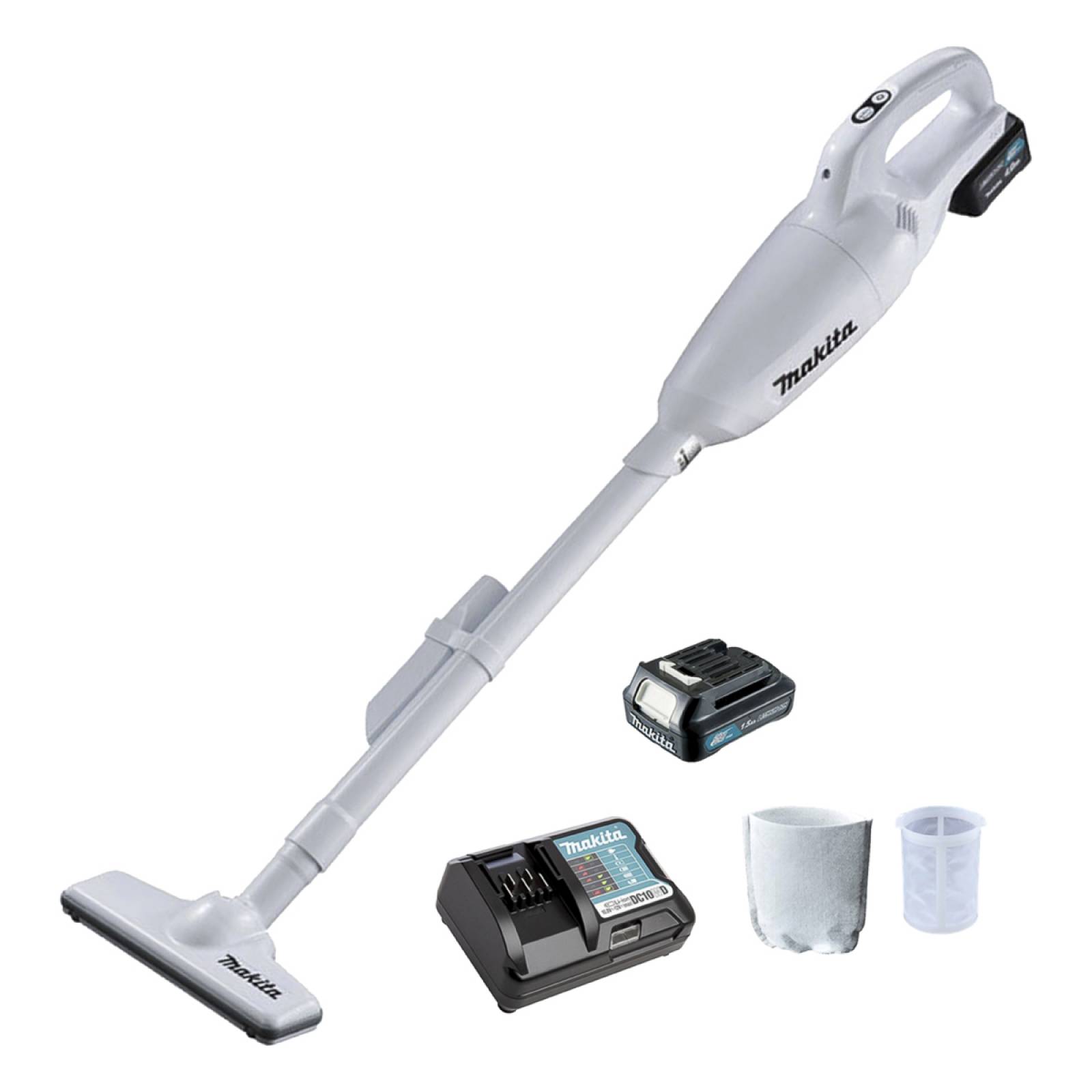 Aspiradora 12V 600Ml 1 2M3 Min 4 4Kpa Luz Makita Cl108Fdwyw