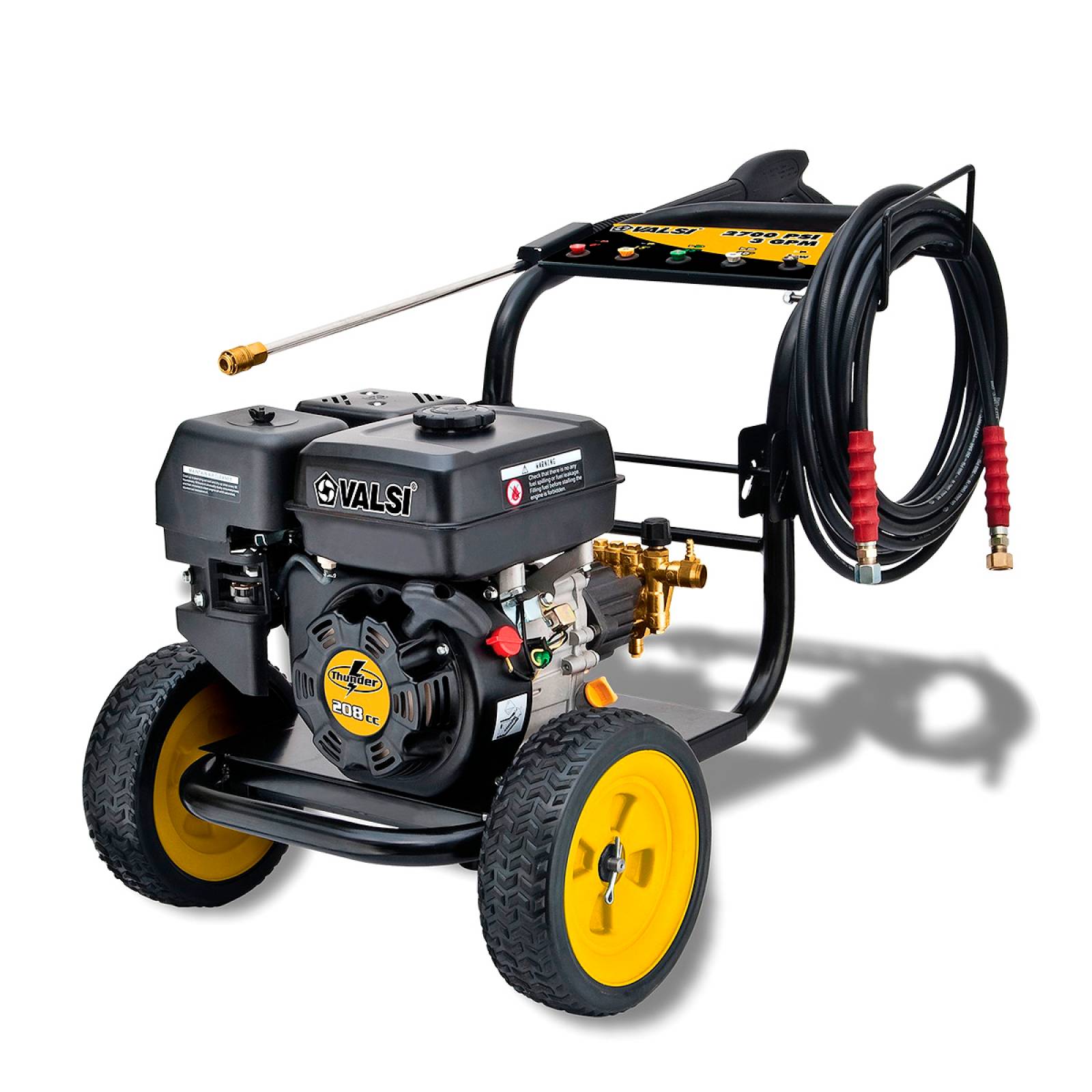Hidrolavadora A Gasolina Evans 7 Hp 2500 PSI Motor Thunder