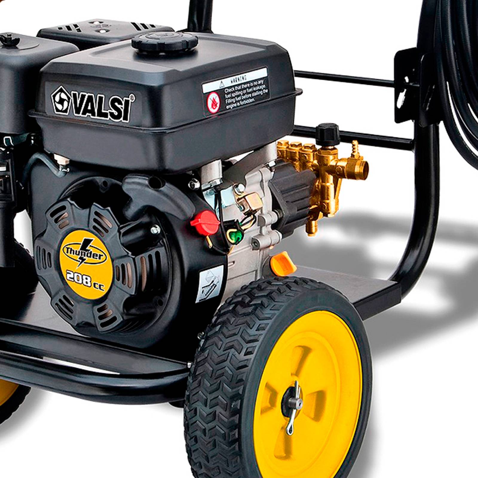 Hidrolavadora A Gasolina Evans 7 Hp 2500 PSI Motor Thunder