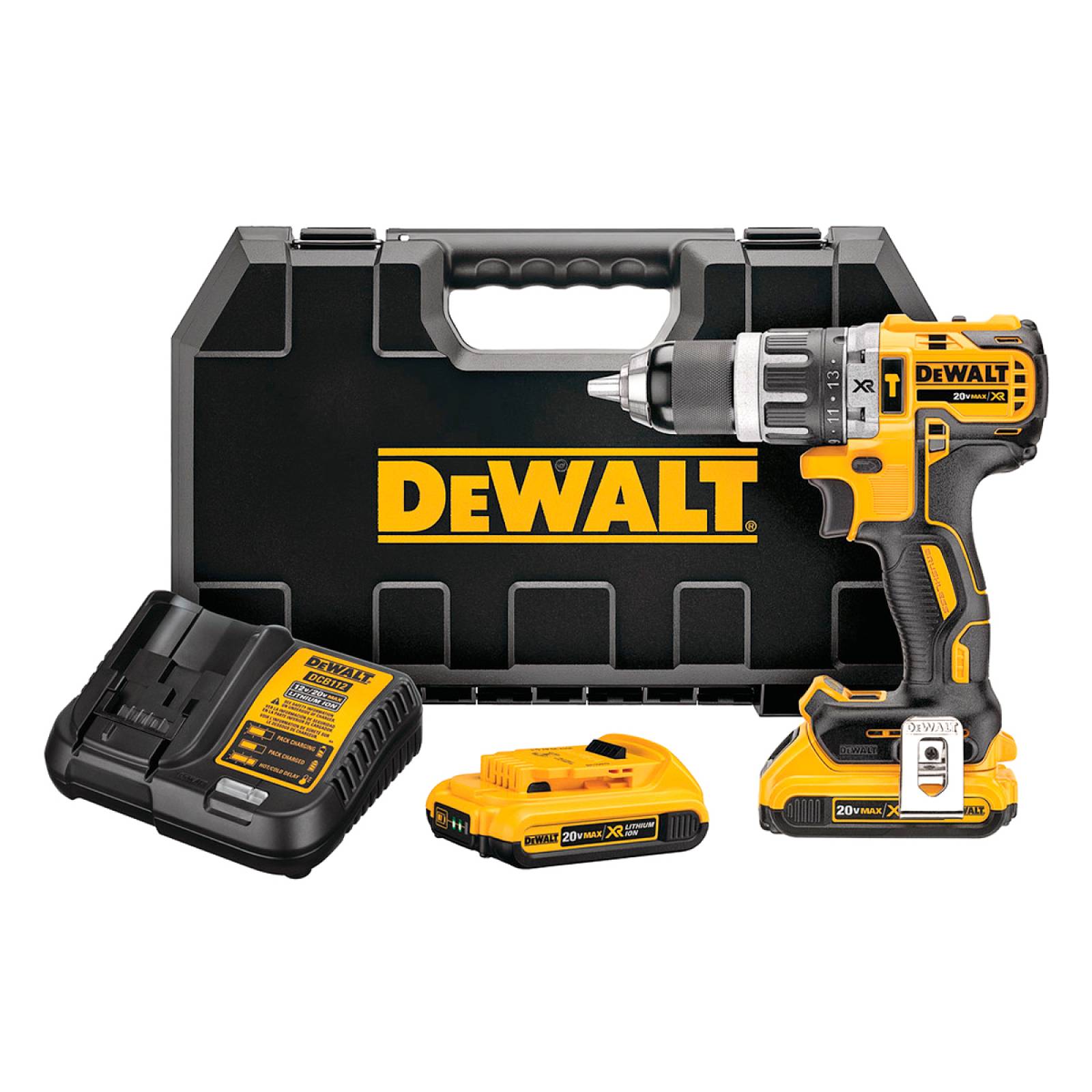 Rotomartillo 1 2 20V 500 2000Rpm Luz Led Sin Dewalt Dcd796D2