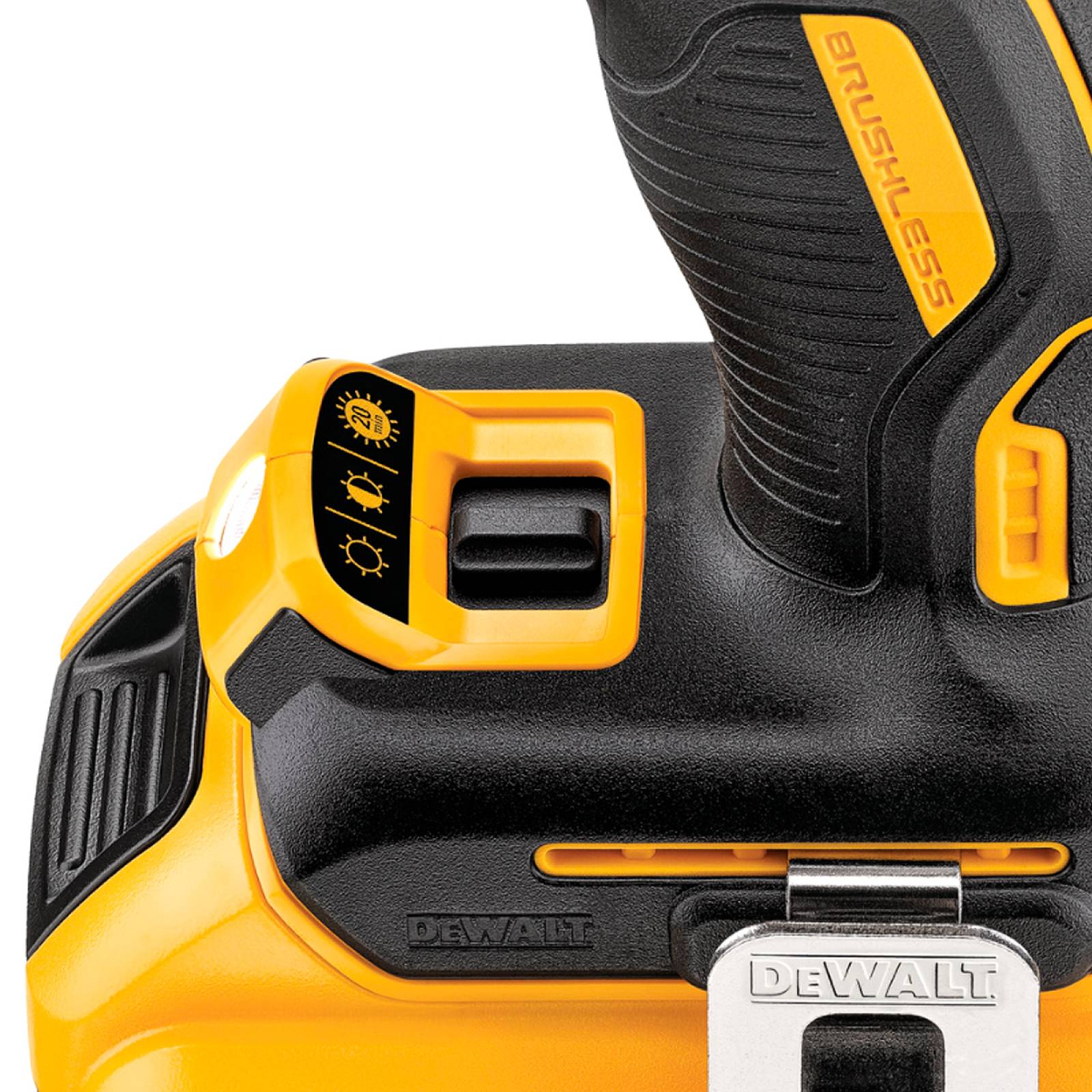 Rotomartillo 1 2 20V 500 2000Rpm Luz Led Sin Dewalt Dcd796D2