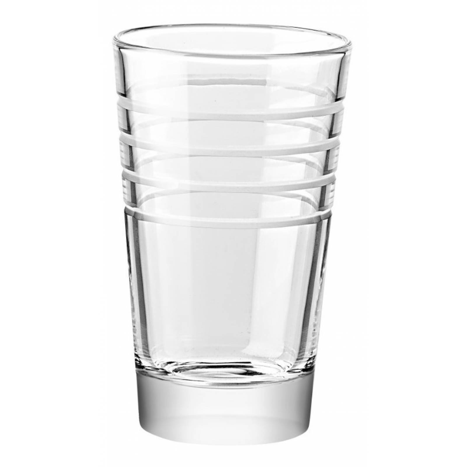 Contrasti Set 4 Vasos De Vidrio Grabados