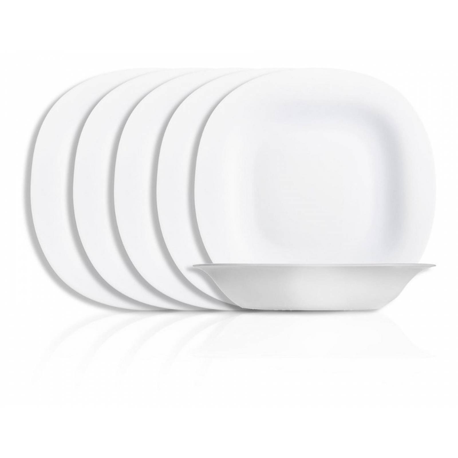 Vajilla Moderna Minimalista 18 Piezas De Opal Luminarc