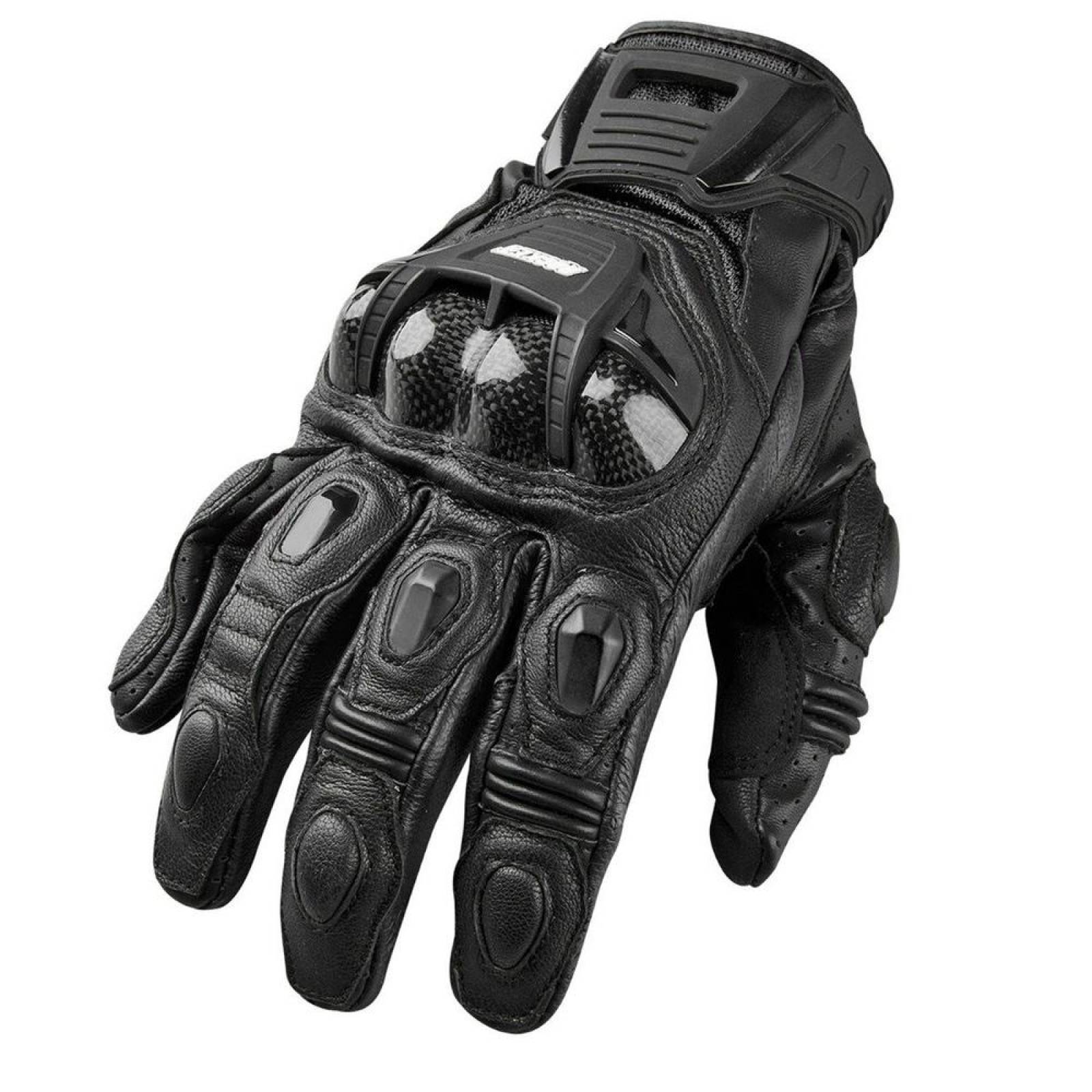 Guantes De Piel Para Moto Joe Rocket Blaster Sr Negro 