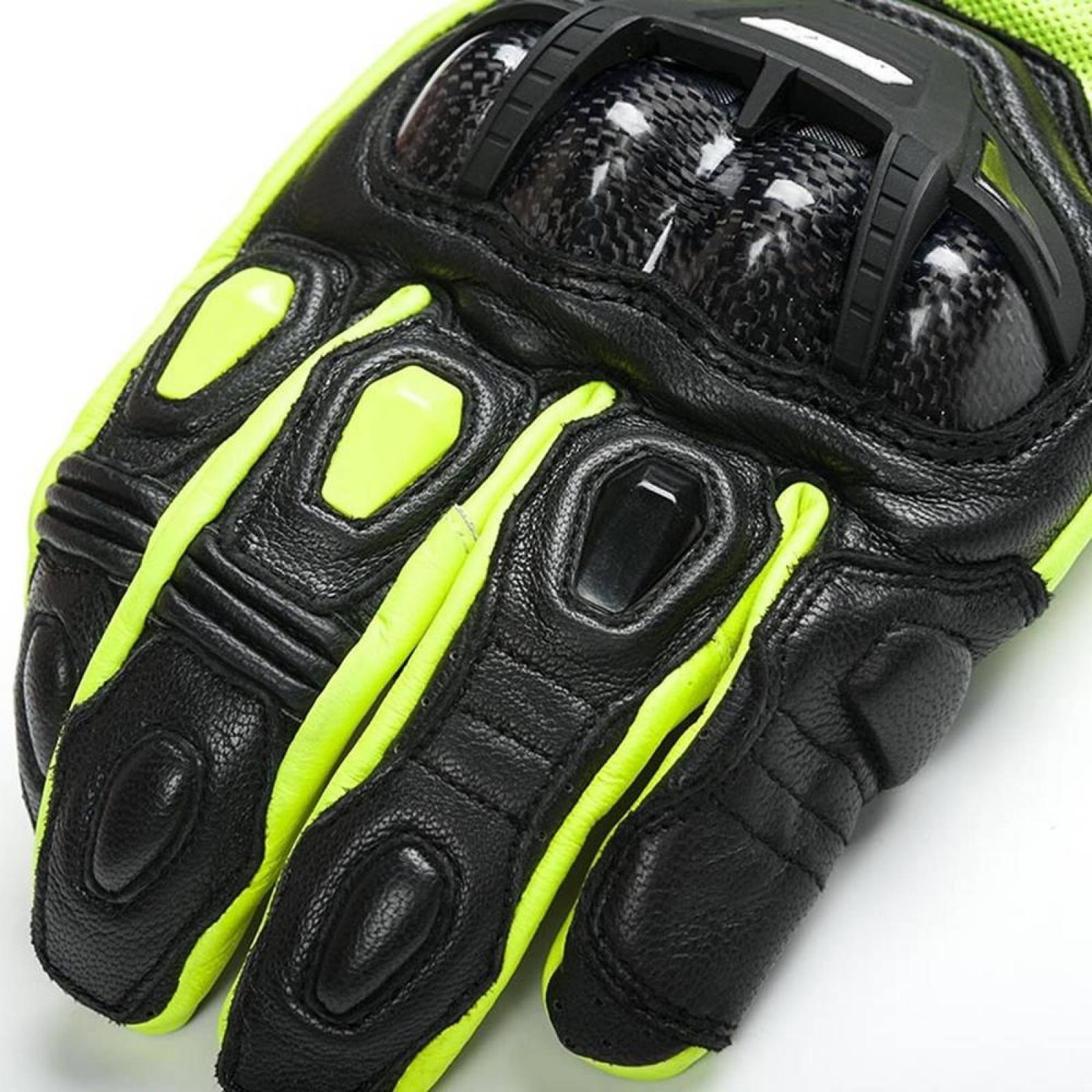 Guantes De Piel Para Moto Joe Rocket Blaster Sr Negro 