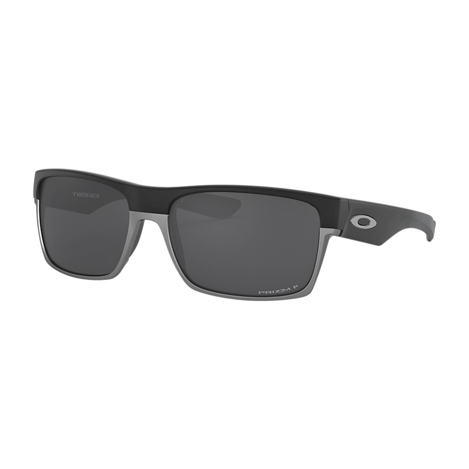 Oakley Two Face Matte Black - Prizm Black Polarized OO9189-38 