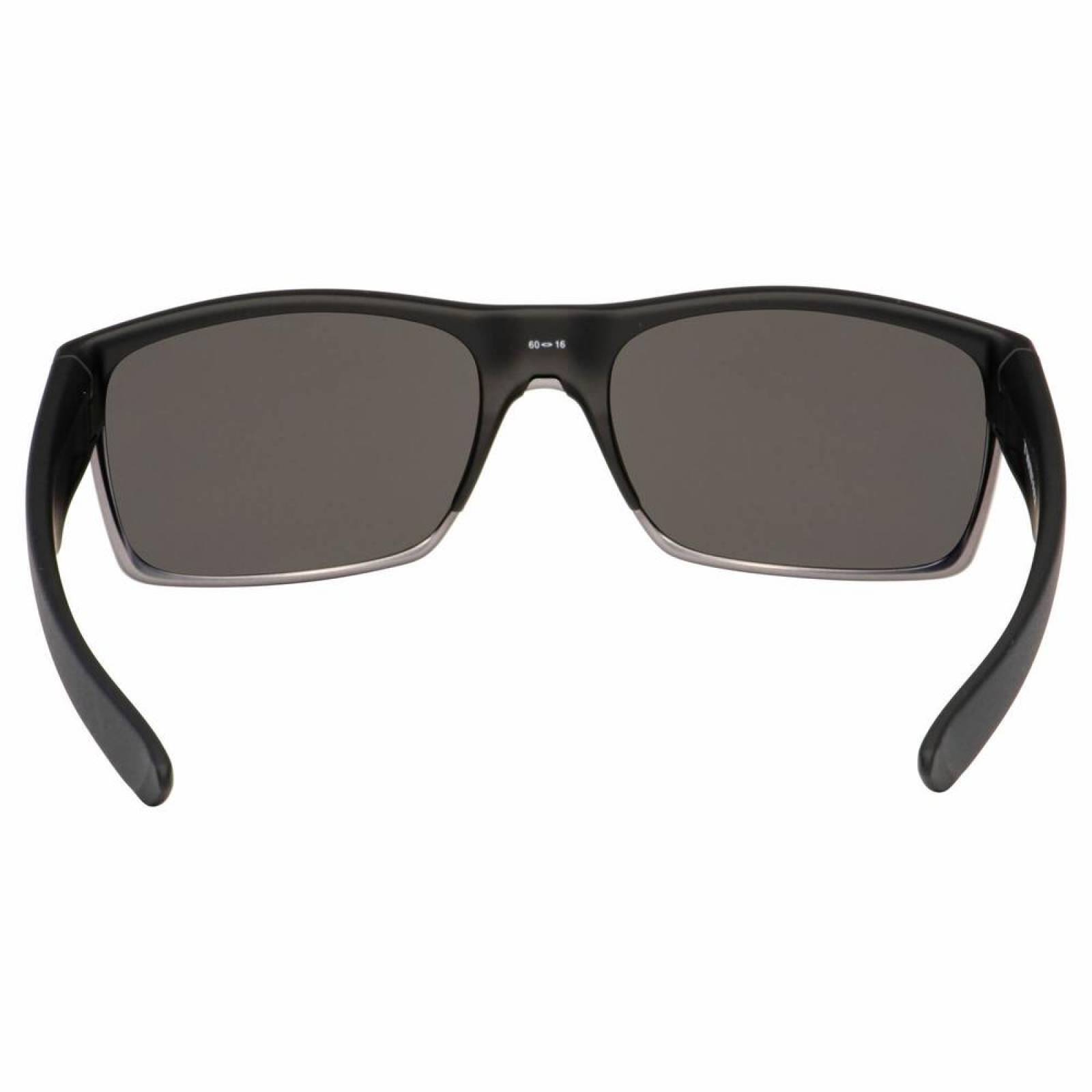 Oakley Two Face Matte Black - Prizm Black Polarized OO9189-38 