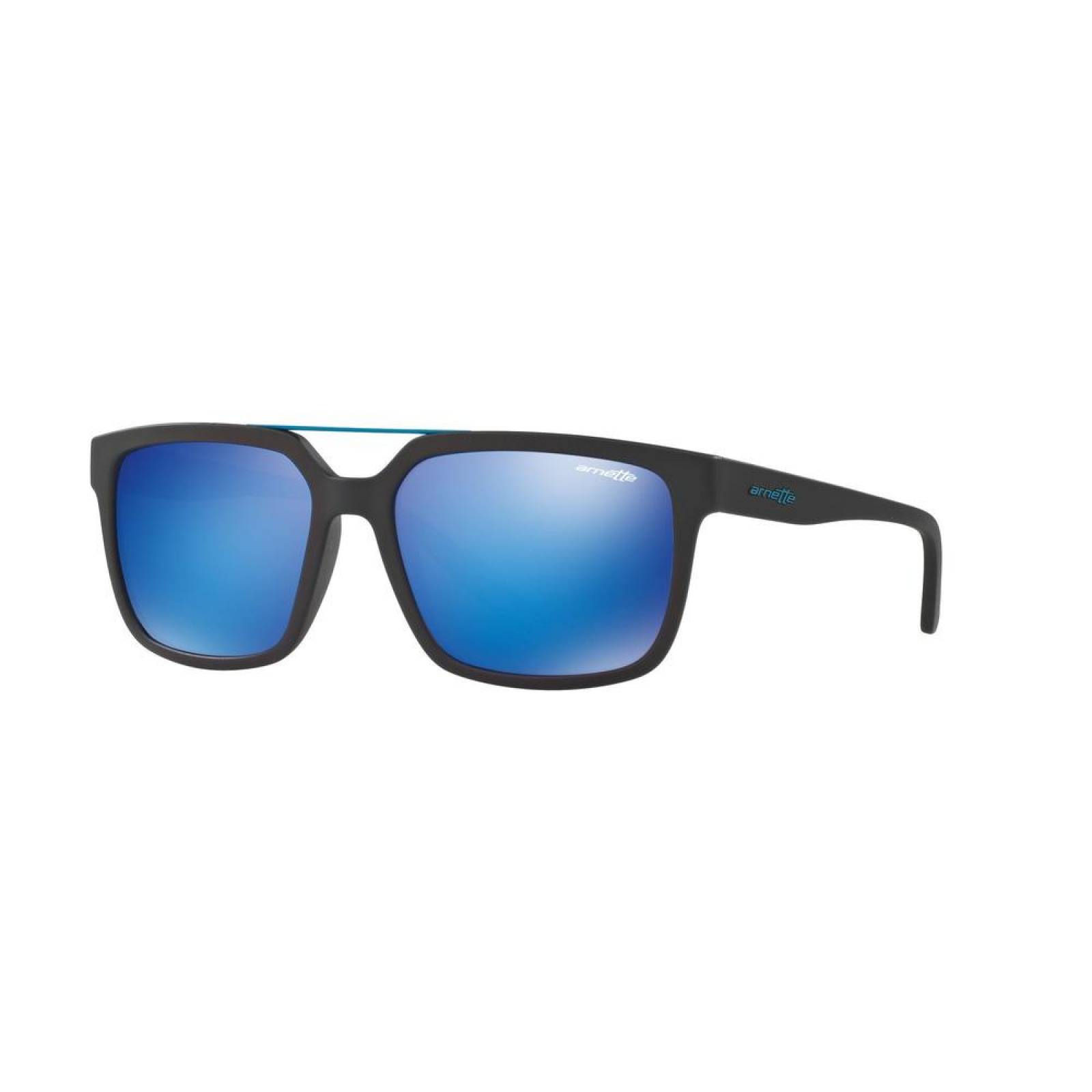 Lentes Arnette Petrolhead Matte Black / Blue Mirror AN4231 01/25 57 