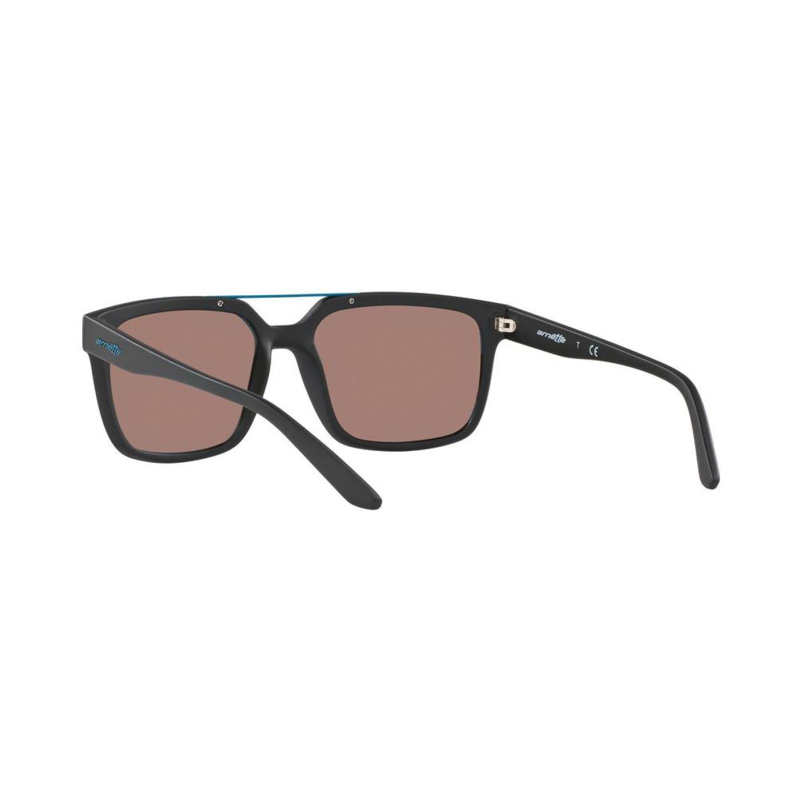 Lentes Arnette Petrolhead Matte Black / Blue Mirror AN4231 01/25 57 