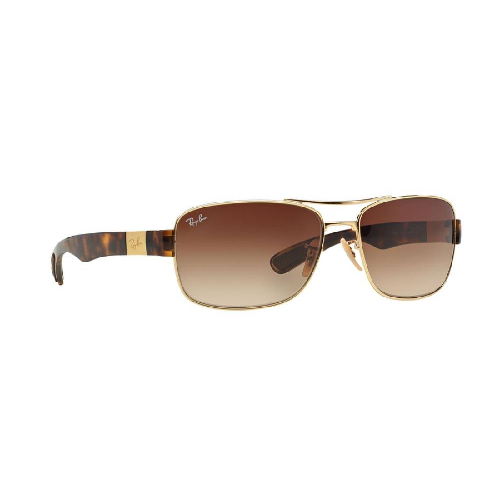 Lentes Ray-Ban RB 3522 001/13 61 Gold Tortoise / Brown Gradient 