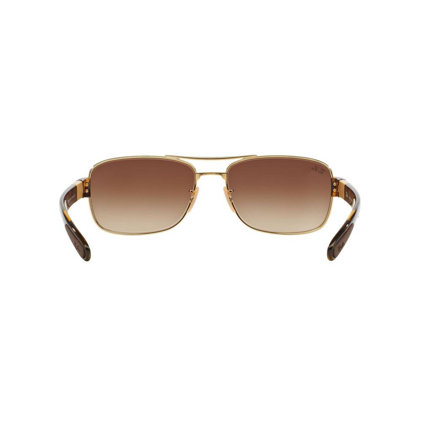 Lentes Ray-Ban RB 3522 001/13 61 Gold Tortoise / Brown Gradient 