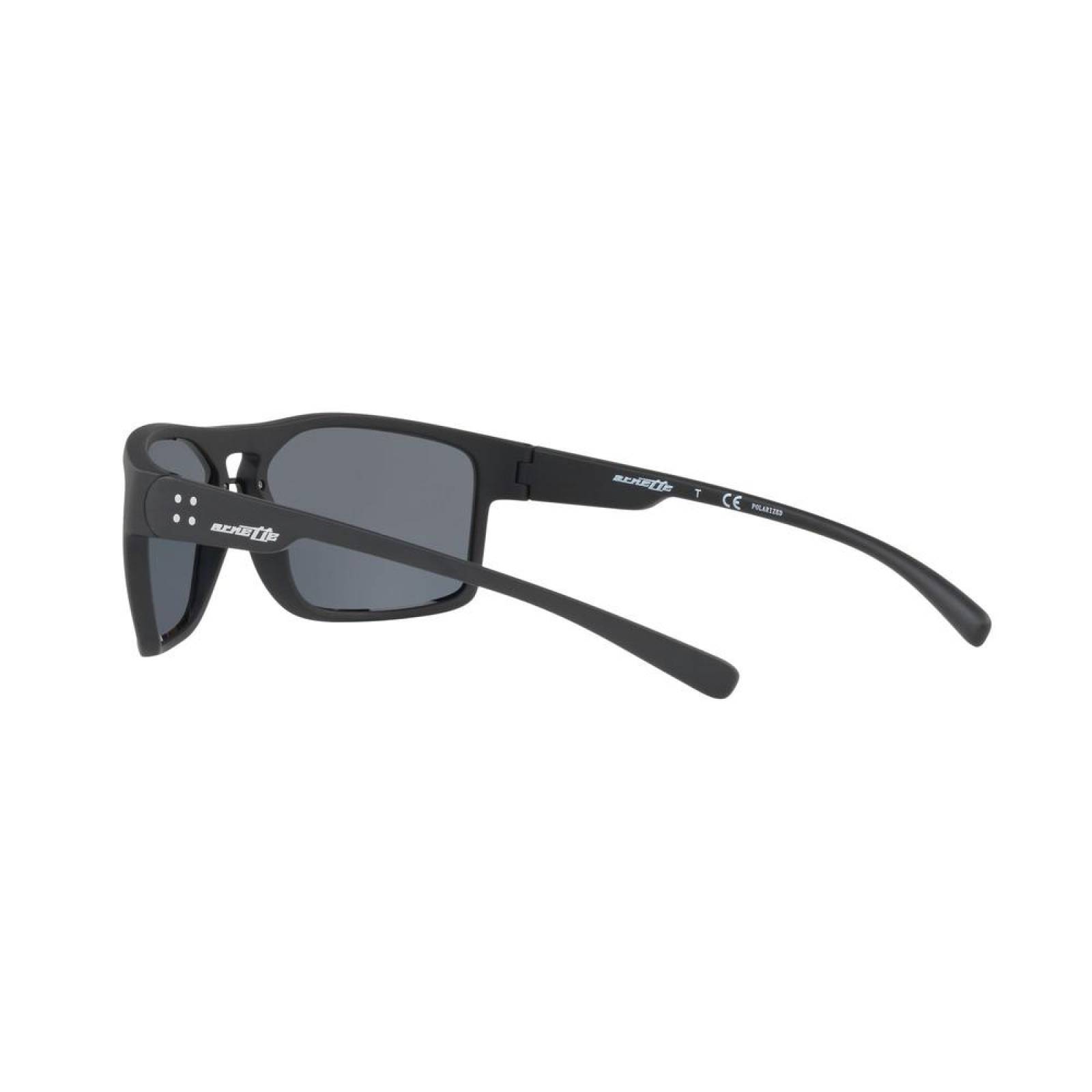 Lentes Arnette Brapp Matte Black / Grey Polarized AN4239 01/81 62