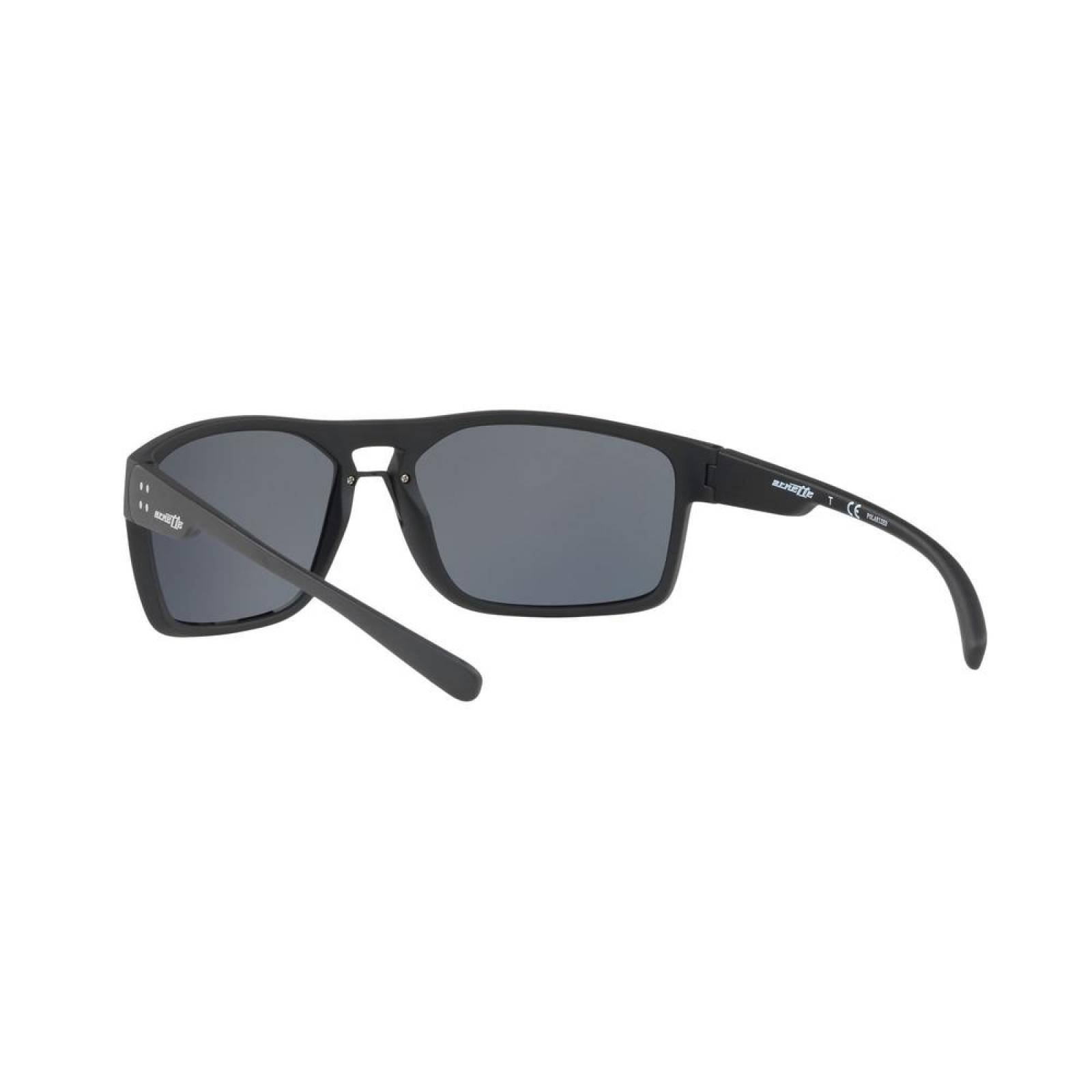 Lentes Arnette Brapp Matte Black / Grey Polarized AN4239 01/81 62