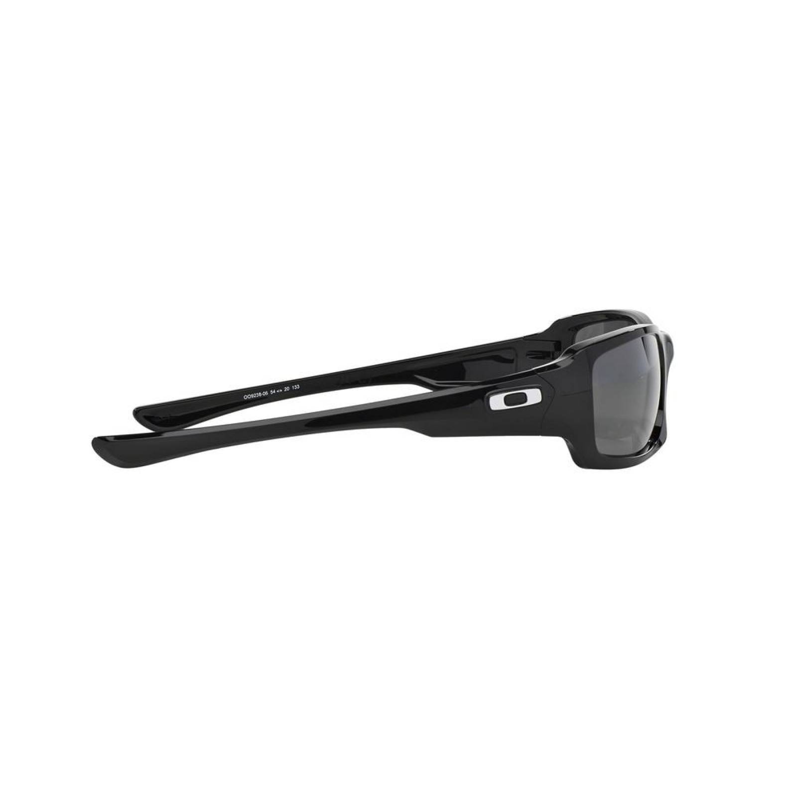 Lentes Oakley Fives Squared Polished Black / Black Iridium Polarized OO9238-06 