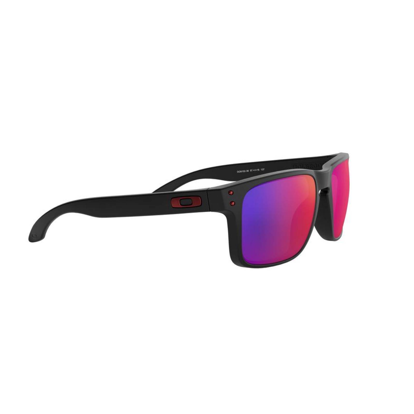 Lentes Oakley Holbrook Matte Black / + Red Iridium OO9102-36 