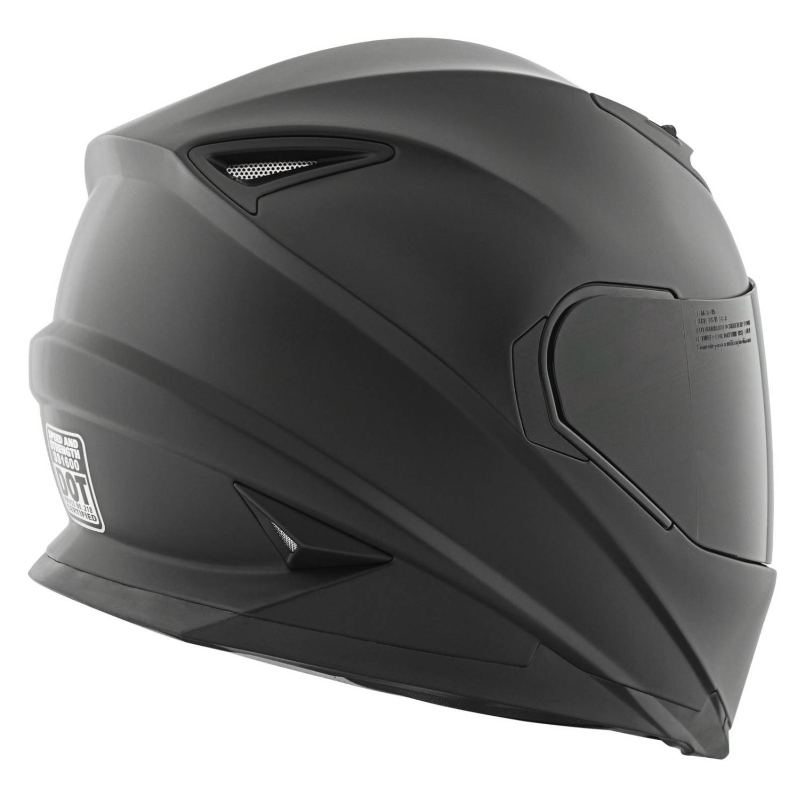 Casco Integral SS1600 Speed & Strength Solid Matte Black 