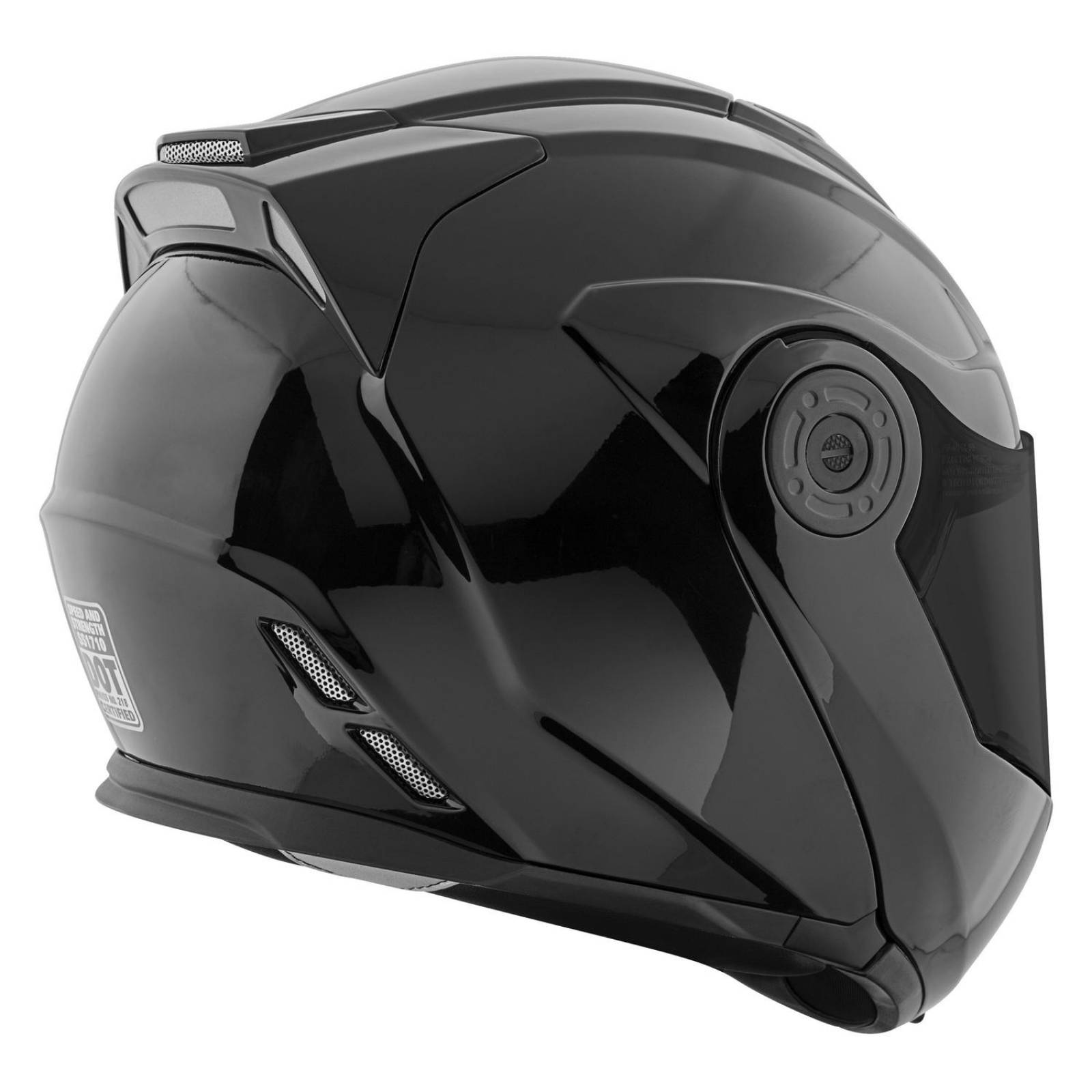 Casco Abatible SS1710 Speed & Strength Negro Brillante 