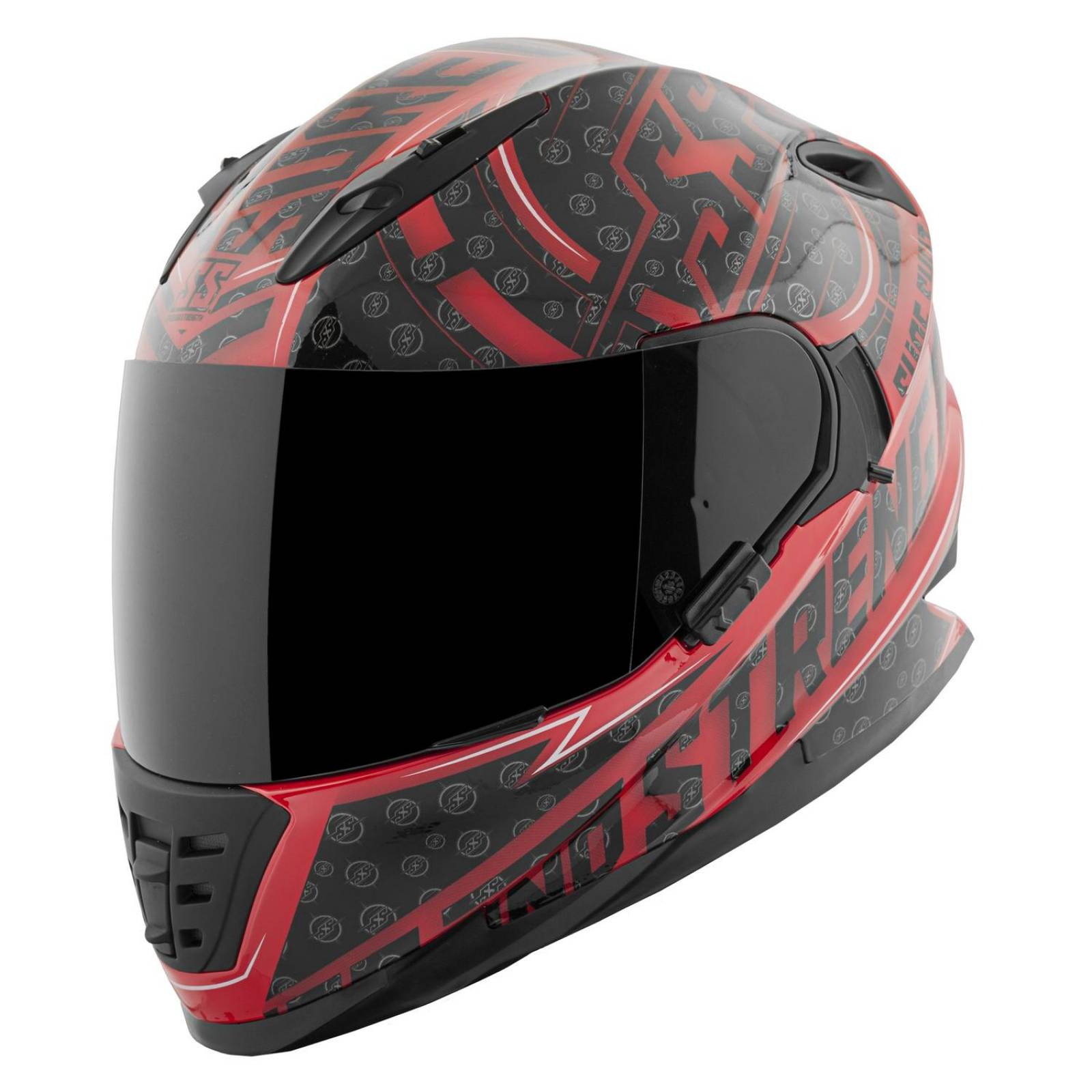 Casco Integral SS1600 Speed & Strength Sure Shot Red / Black 