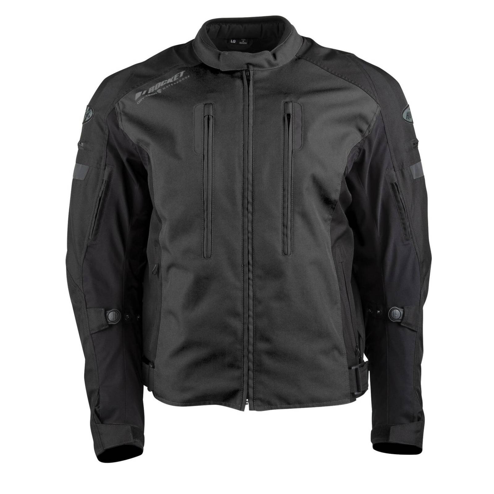 Chamarra Impermeable Joe Rocket Reactor CE Reflectante Negra 