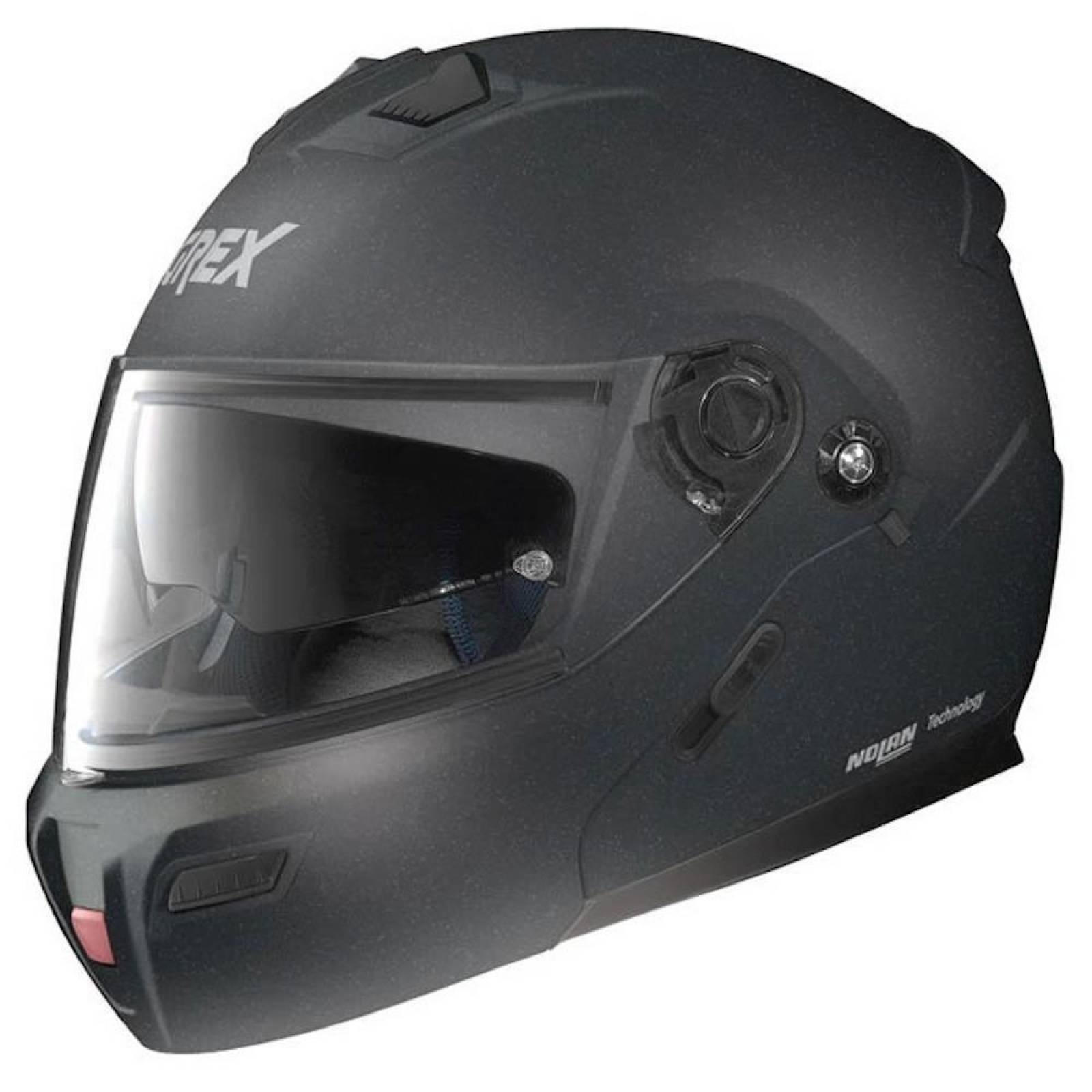 Casco Modular Abatible Grex Nolan G9.1 Kinetic Evolve Negro Grafito 