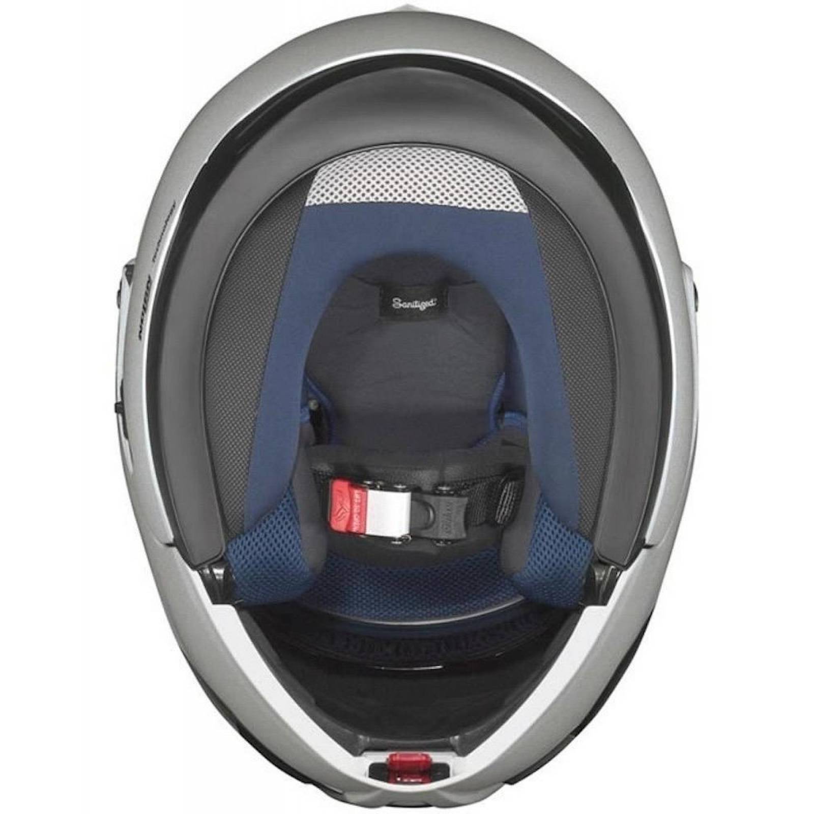 Casco Modular Abatible Grex Nolan G9.1 Kinetic Evolve Negro Grafito 
