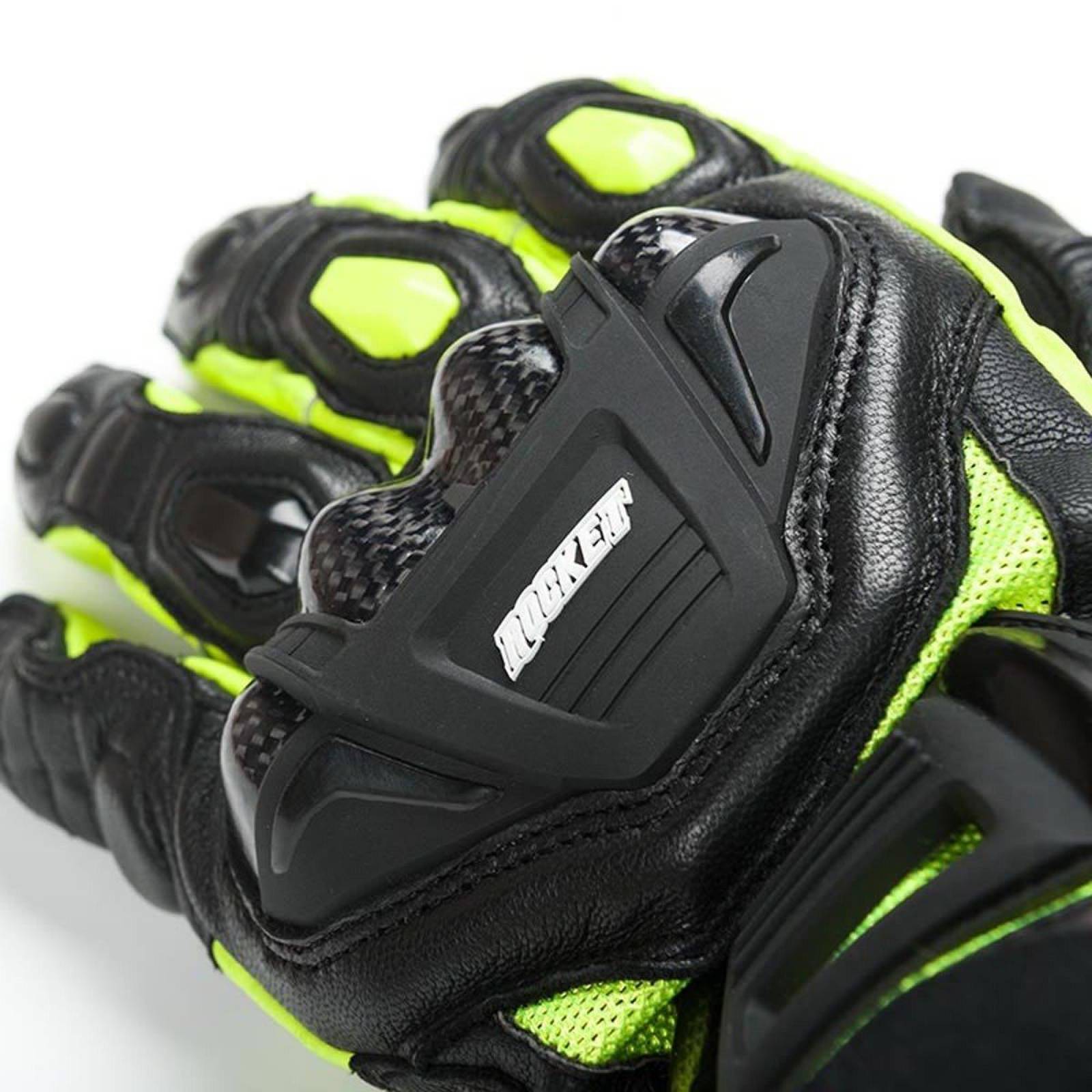 Guantes De Piel Para Moto Joe Rocket Blaster Sr Negro 