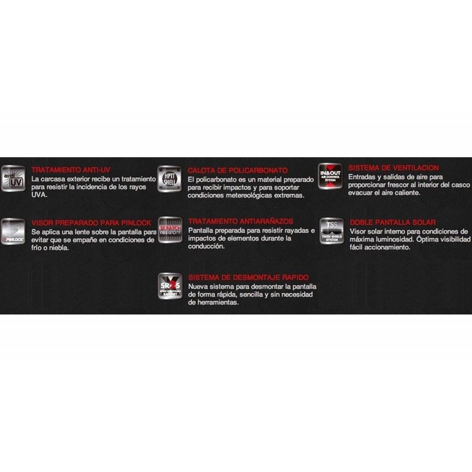 Casco Abatible Modular LS2 FF370 Negro Mate