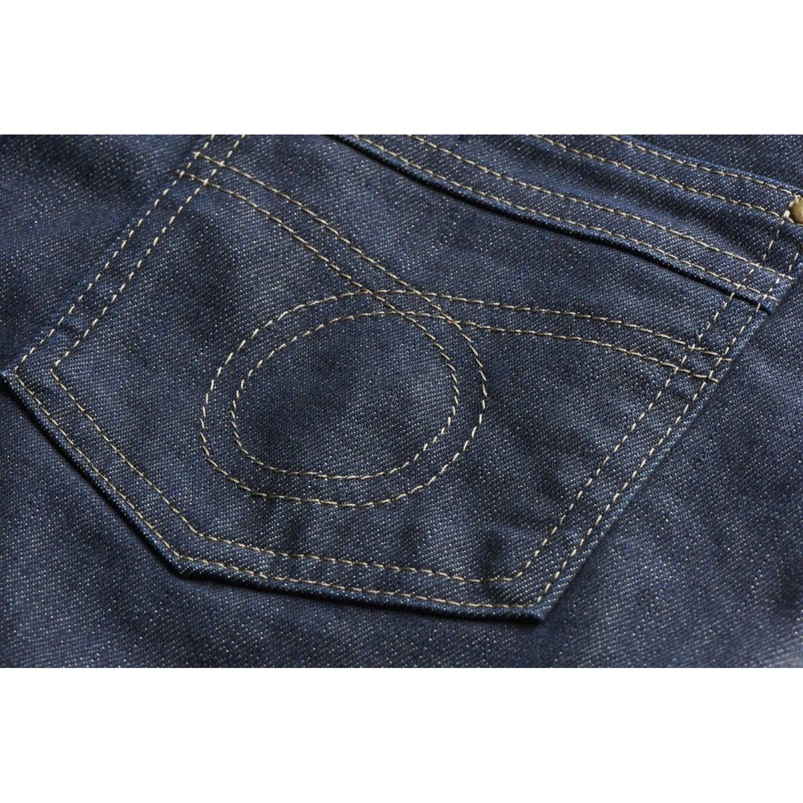 Pantalón Moto Furygan Jean D01 Armadura Moderna Kevlar Y D3O 