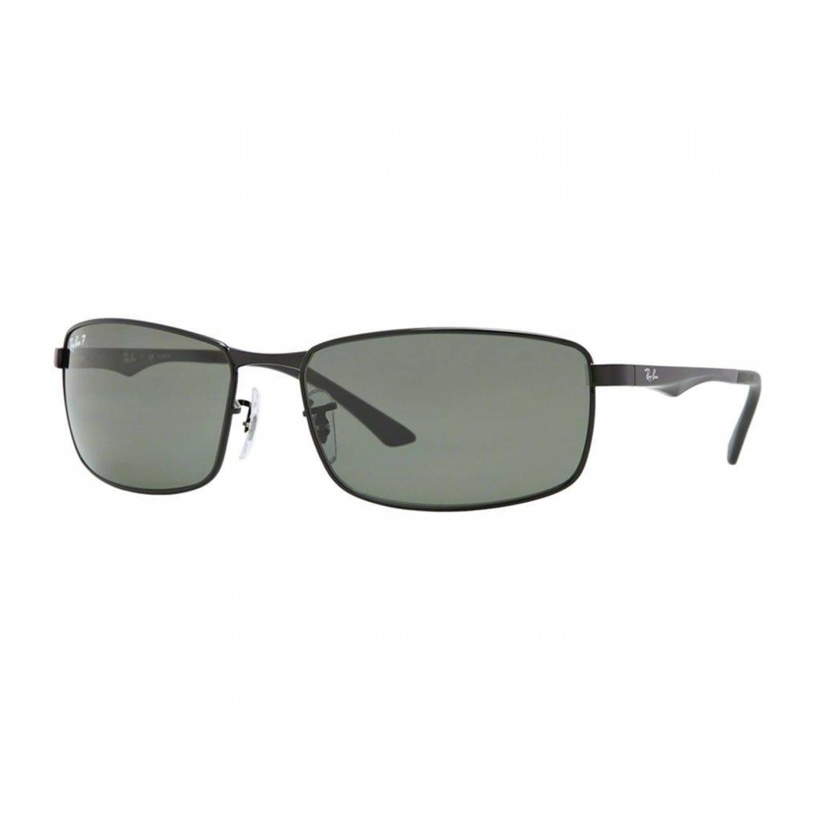 Lentes Ray-Ban RB 3498 002/9A 64 Black / Green Classic G-15 Polarized 