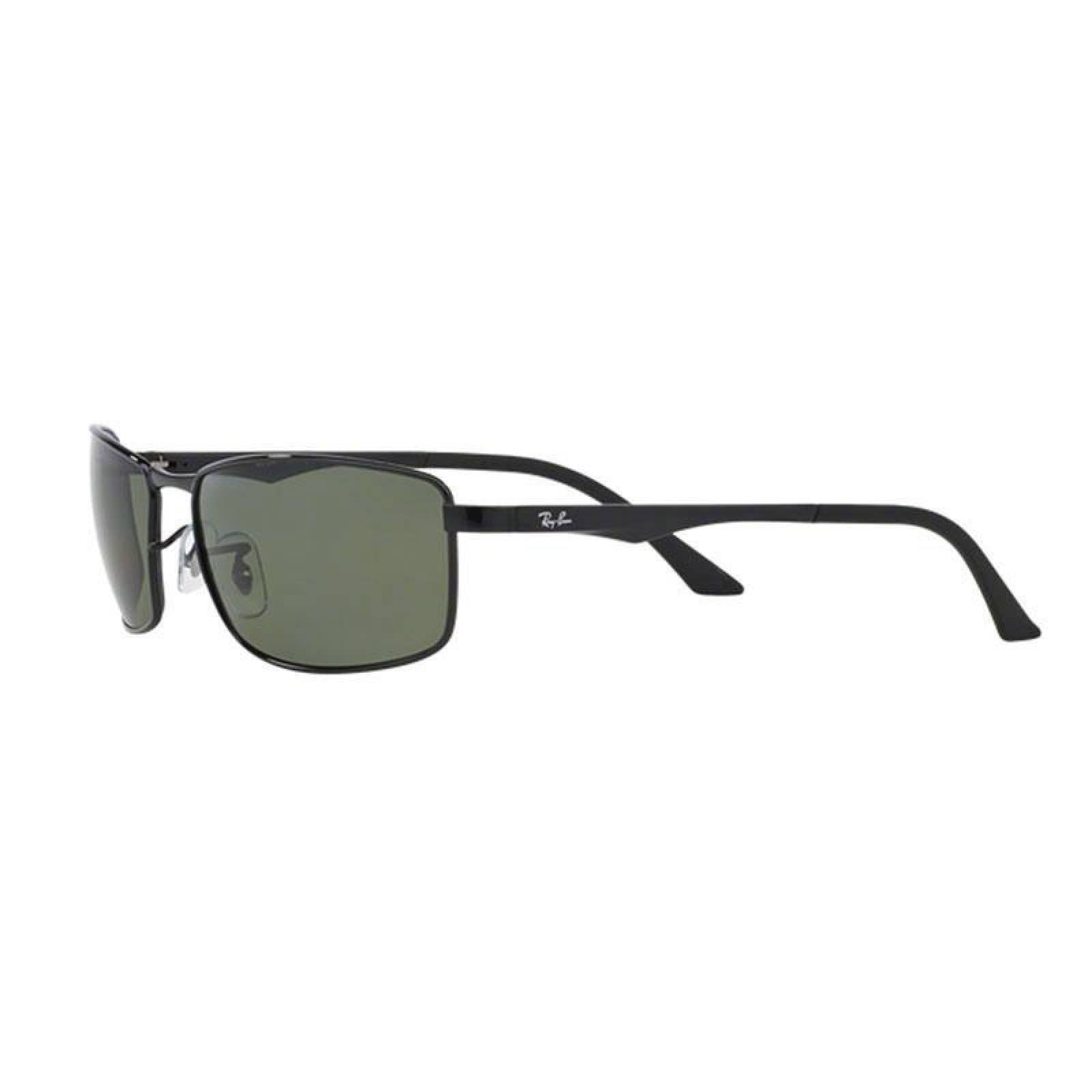 Lentes Ray-Ban RB 3498 002/9A 64 Black / Green Classic G-15 Polarized 