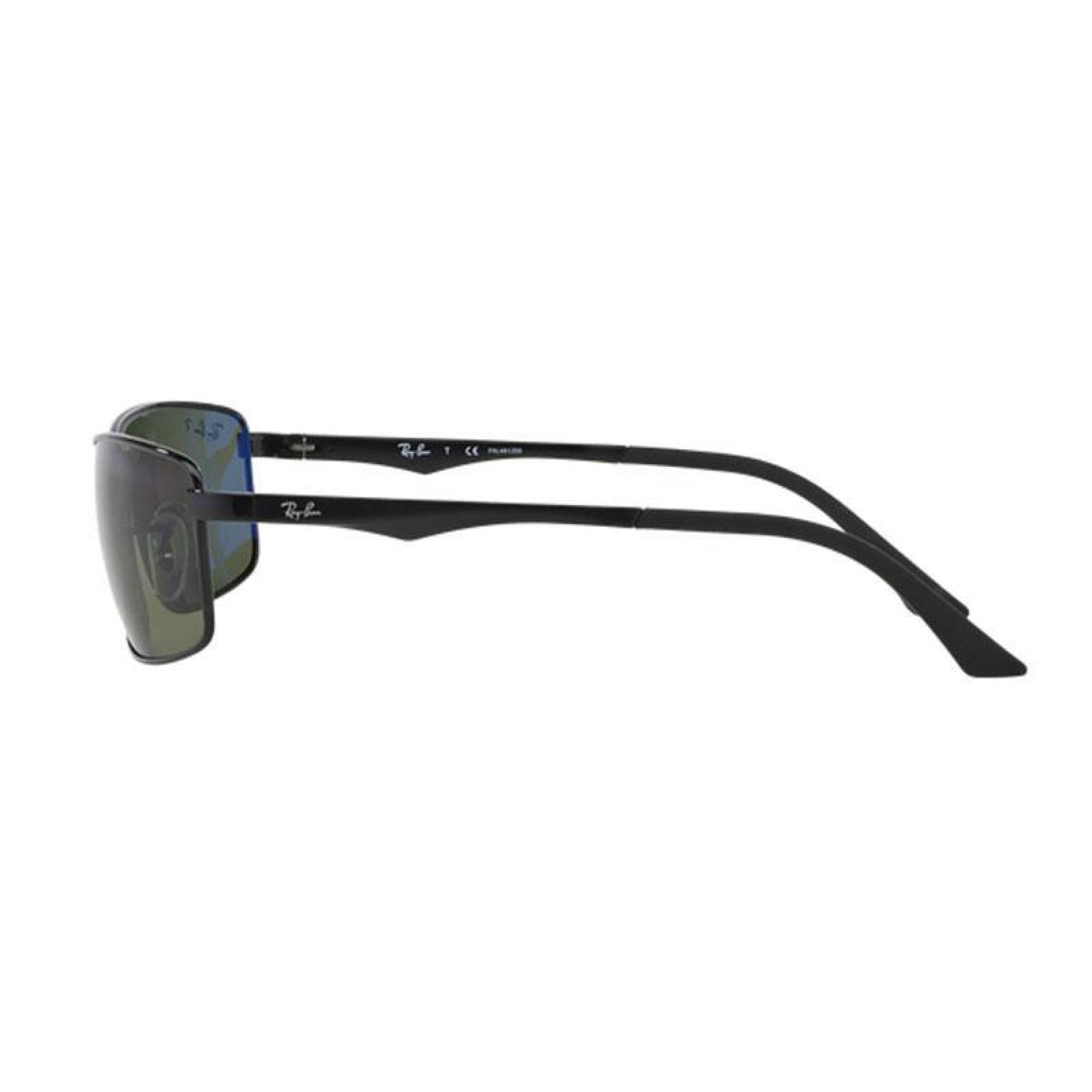 Lentes Ray-Ban RB 3498 002/9A 64 Black / Green Classic G-15 Polarized 