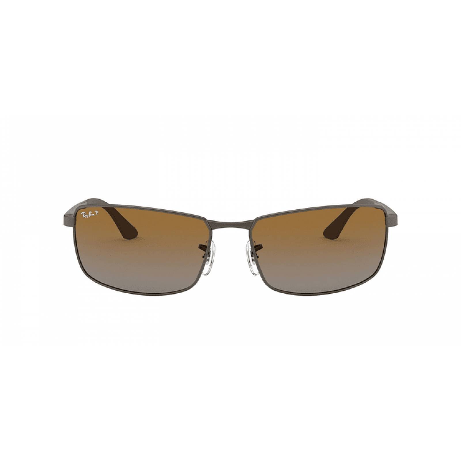 Lentes Ray-Ban RB 3498 029/T5 61 Gunmetal / Brown Gradient Polarized 