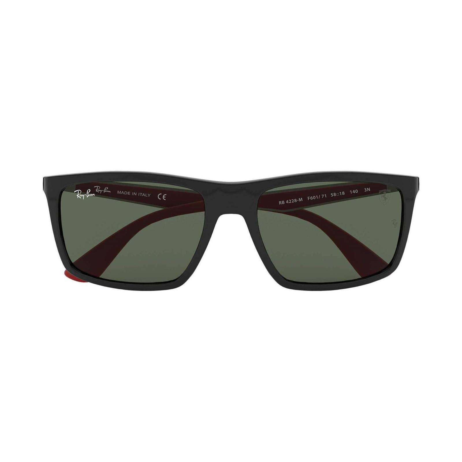 Ray-Ban RB 4228 F60171 58 Ferrari Black / Green Classic G-15 
