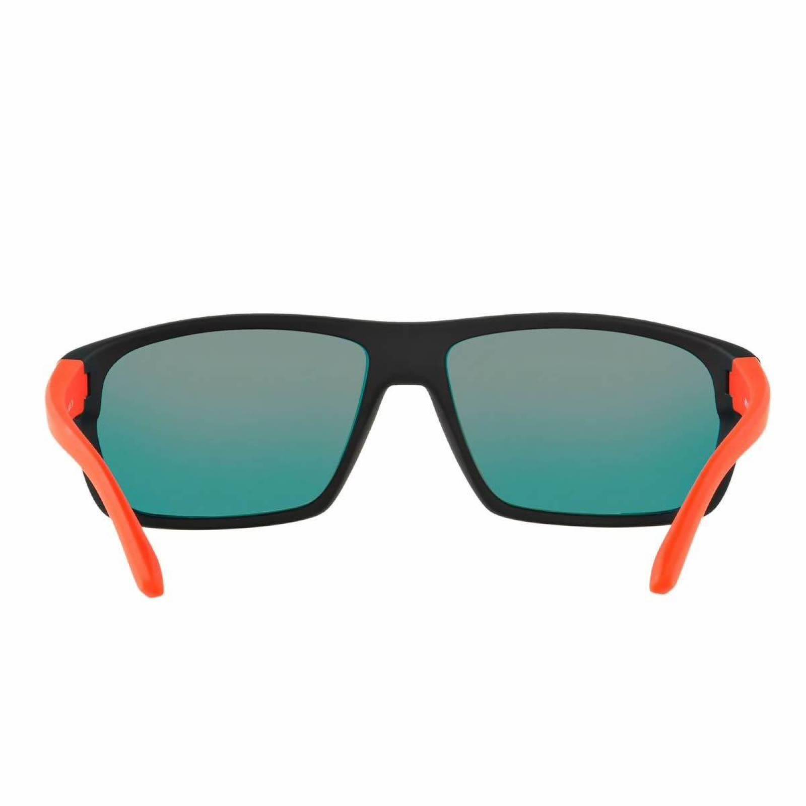 Lentes Arnette Burnout Fuzzy Black Red Mirror AN4225 23766Q 