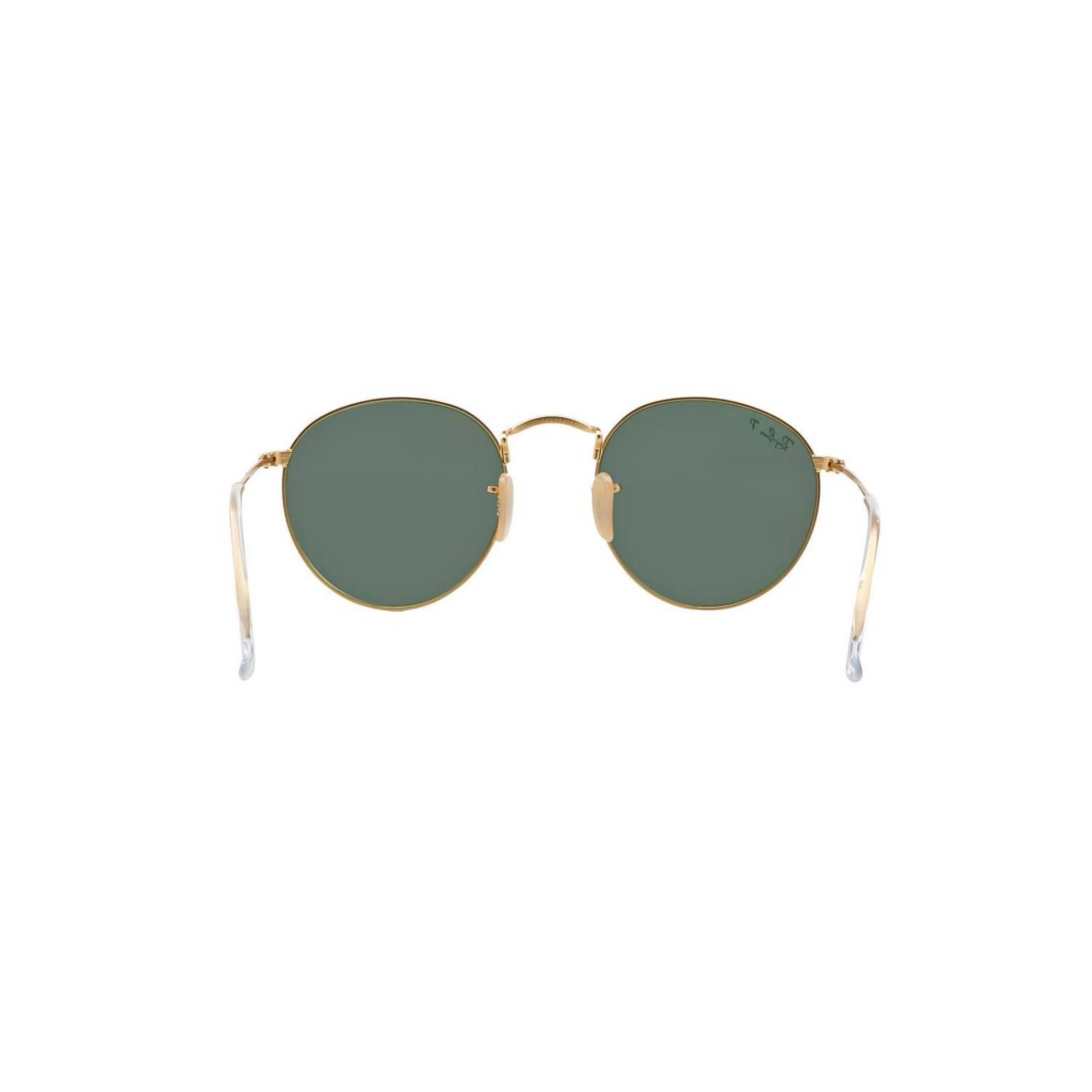 Ray Ban Round Flash 3447 112/P9 Polarized Green Flash Espejo 