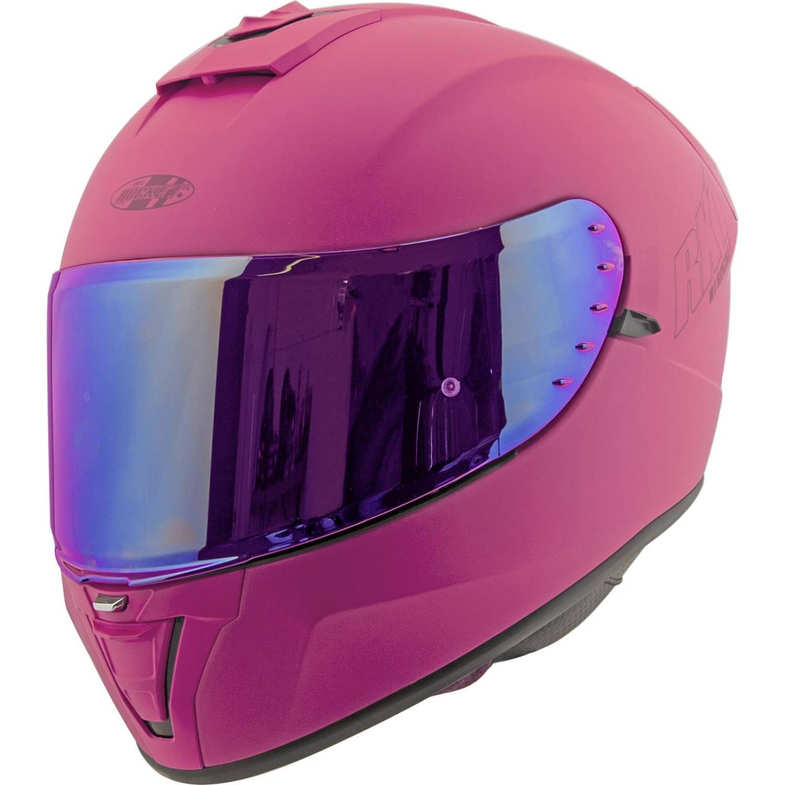 Casco Integral Joe Rocket Rkt 15 Ion Pink Iridium Mujer