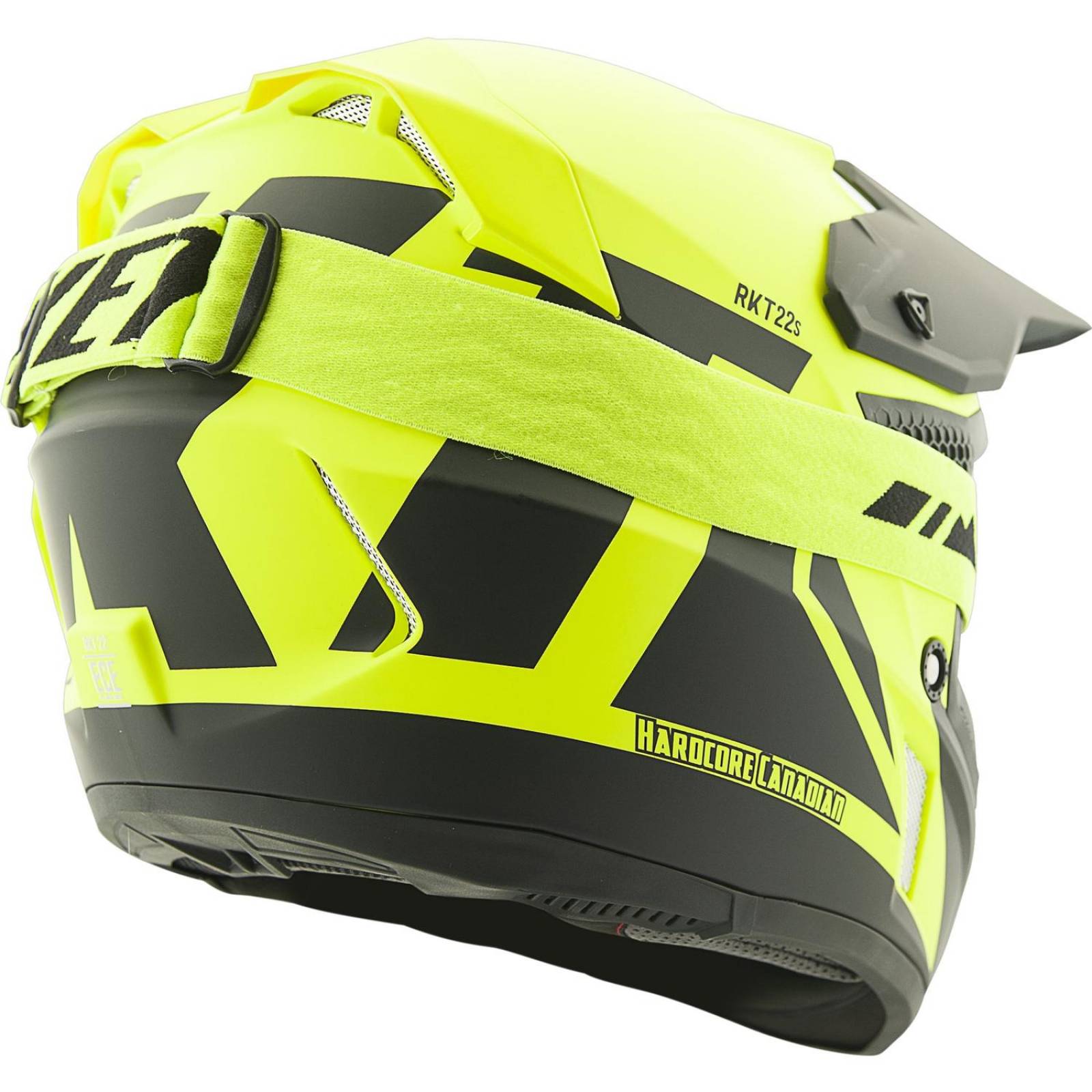 Casco Moto Cross Joe Rocket Rkt 22 Racing HiViz 