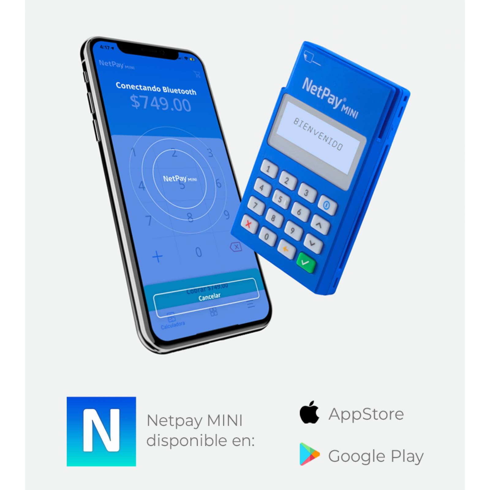 Lector de Tarjetas Netpay Mini