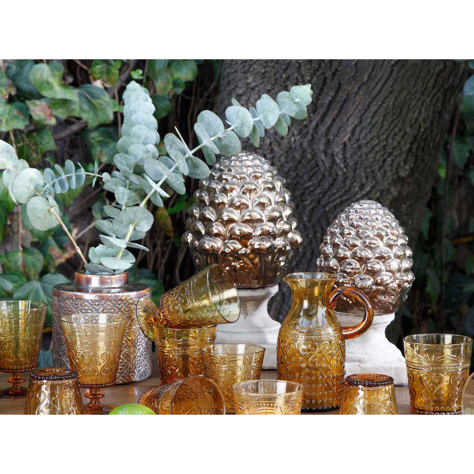 Figura Decorativa Alcachofa Piedra Love and Lemons