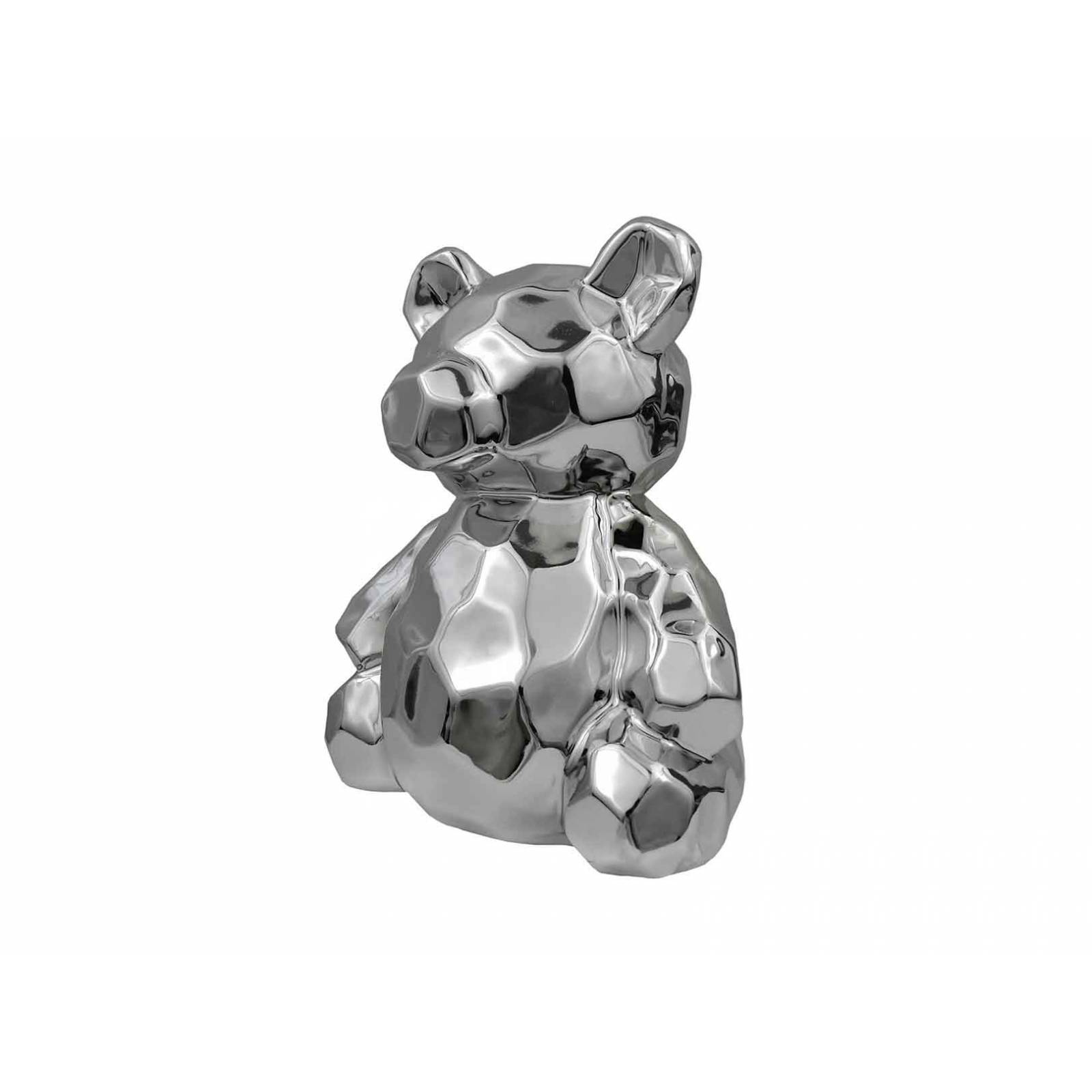 Figura Decorativa Oso Peluche Geometrico